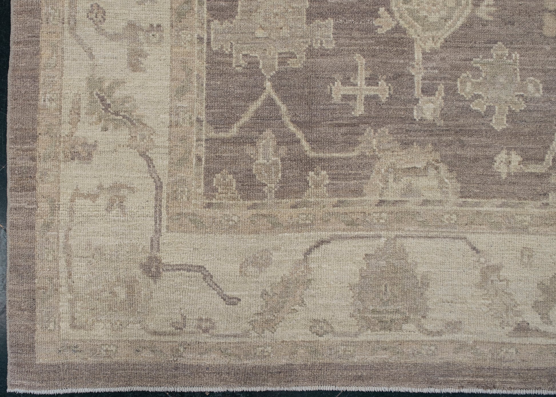 Turkish Oushak Rug 8'7" x 11'5" #240