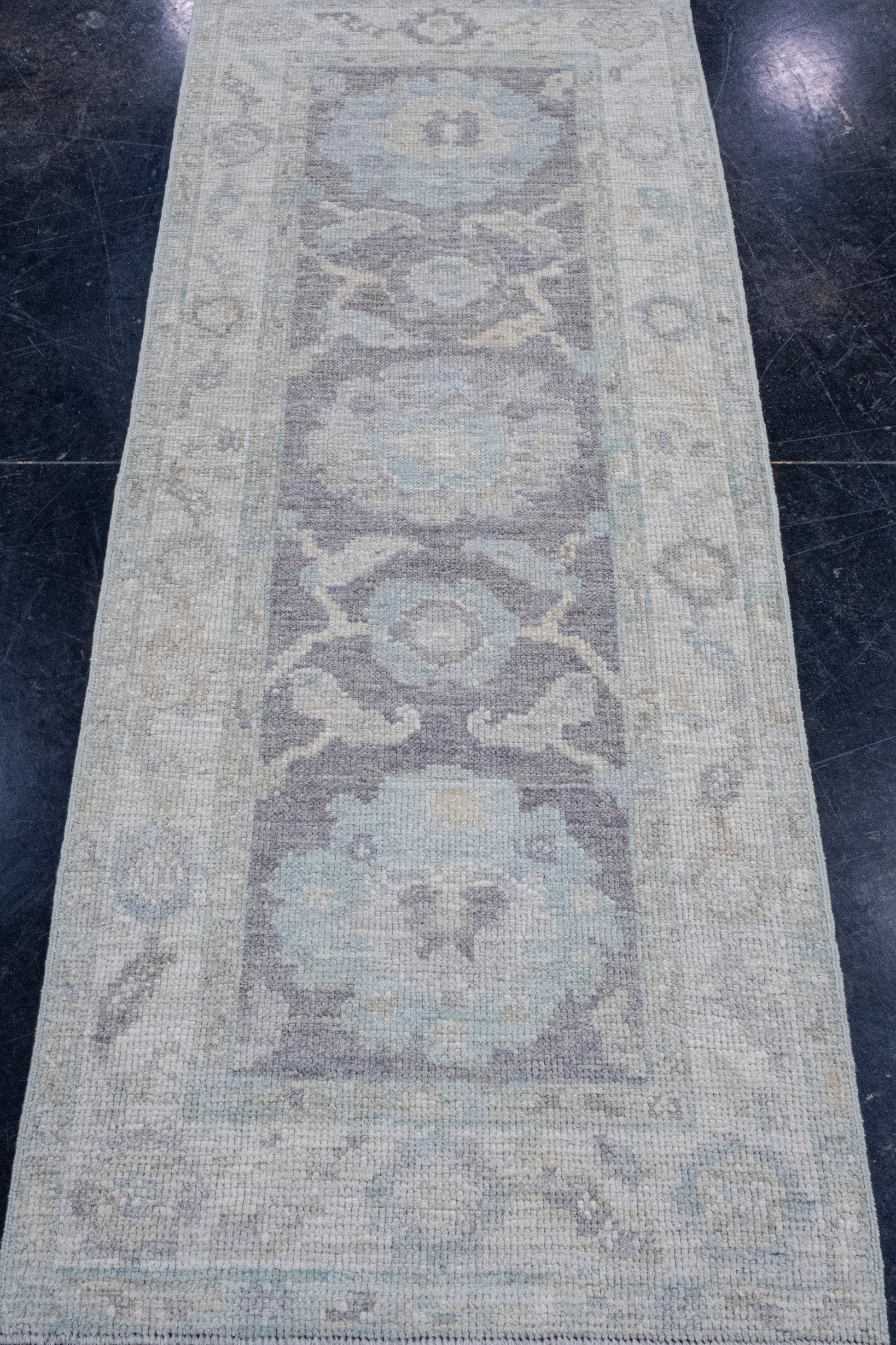 Turkish Oushak Rug 2'4" x 5'8" #16186