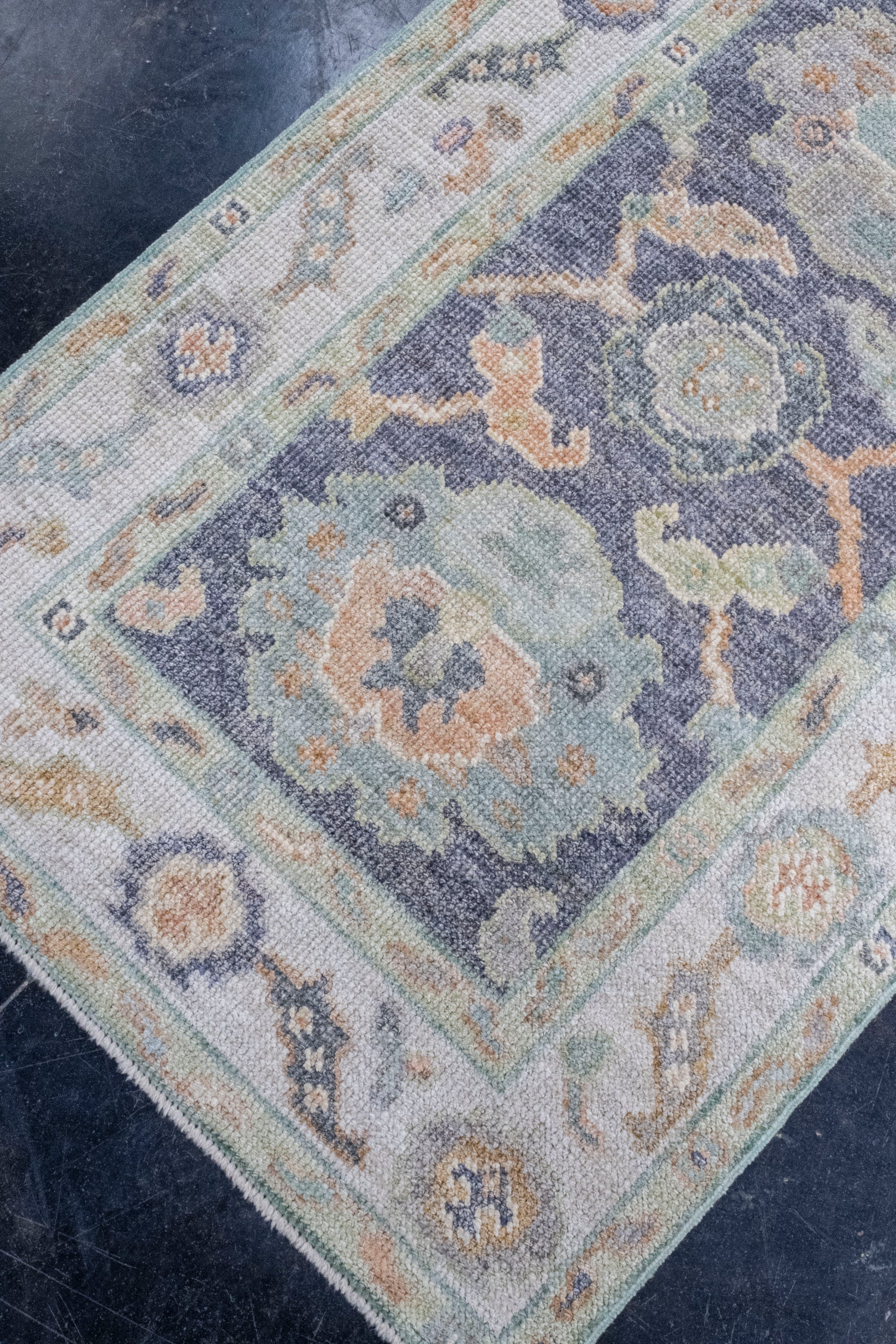 Turkish Oushak Rug 2'6" x 5'10" #16517