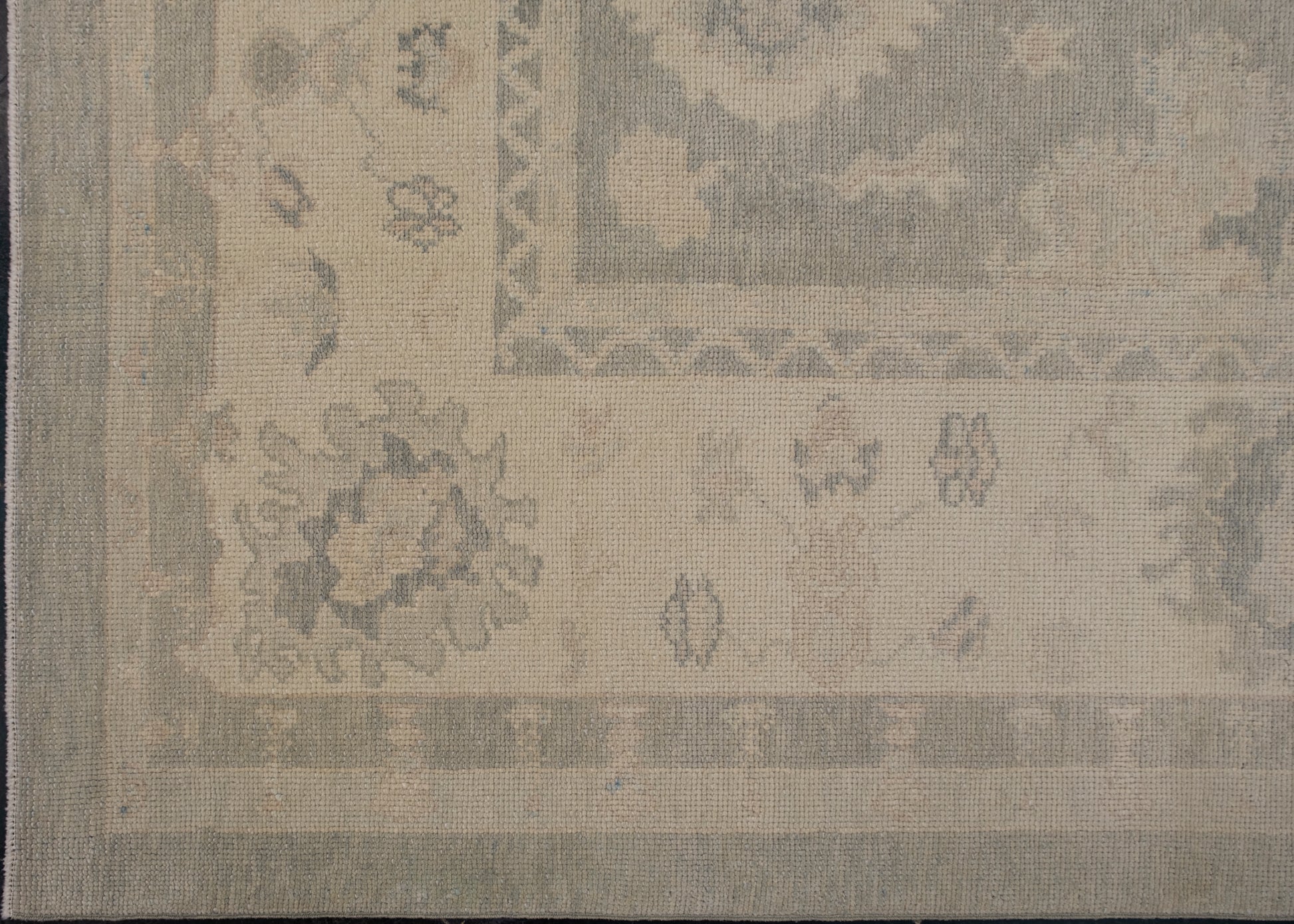 Turkish Oushak Rug 8'10" x 11'11" #7293