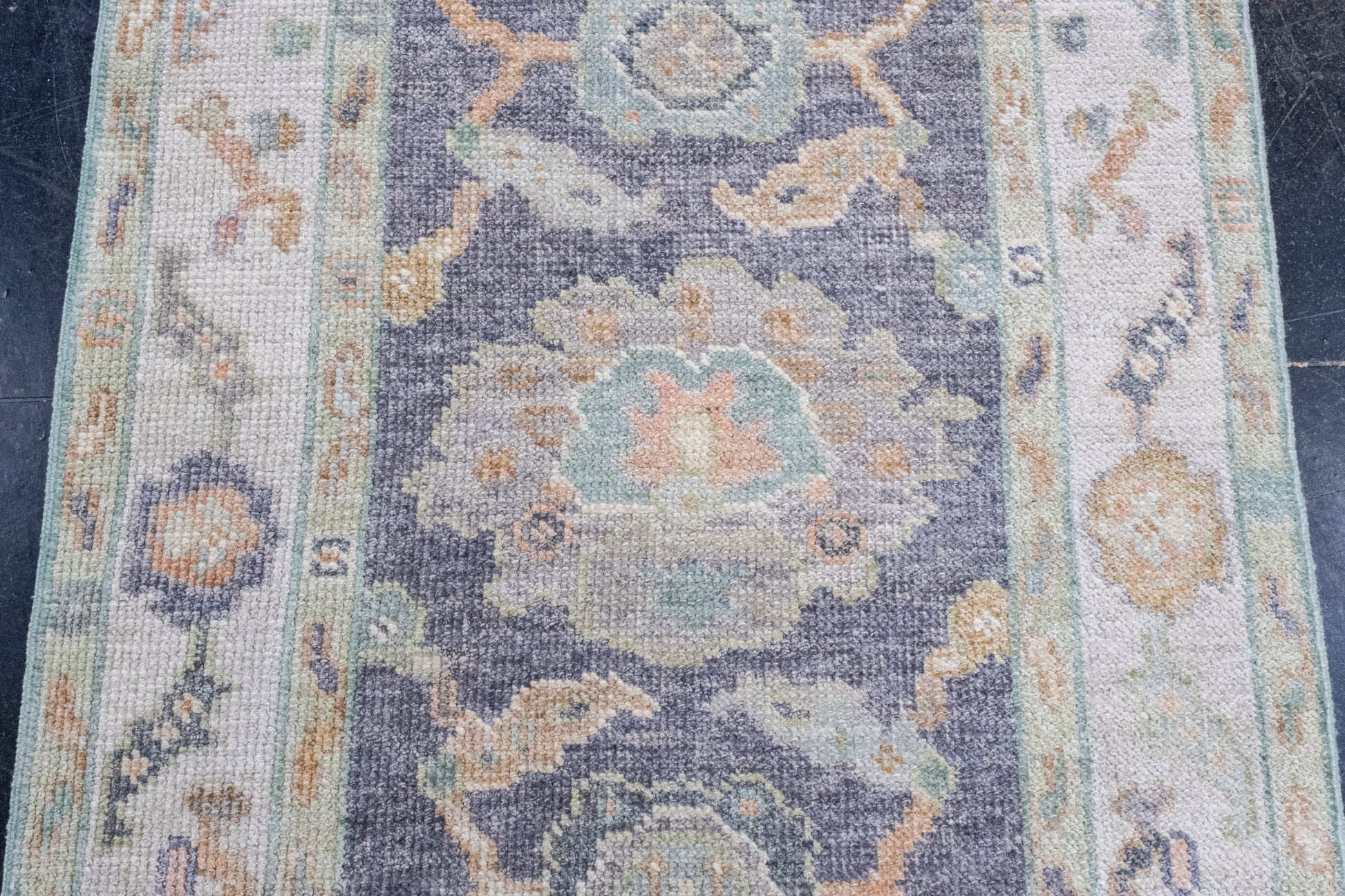 Turkish Oushak Rug 2'6" x 5'10" #16517