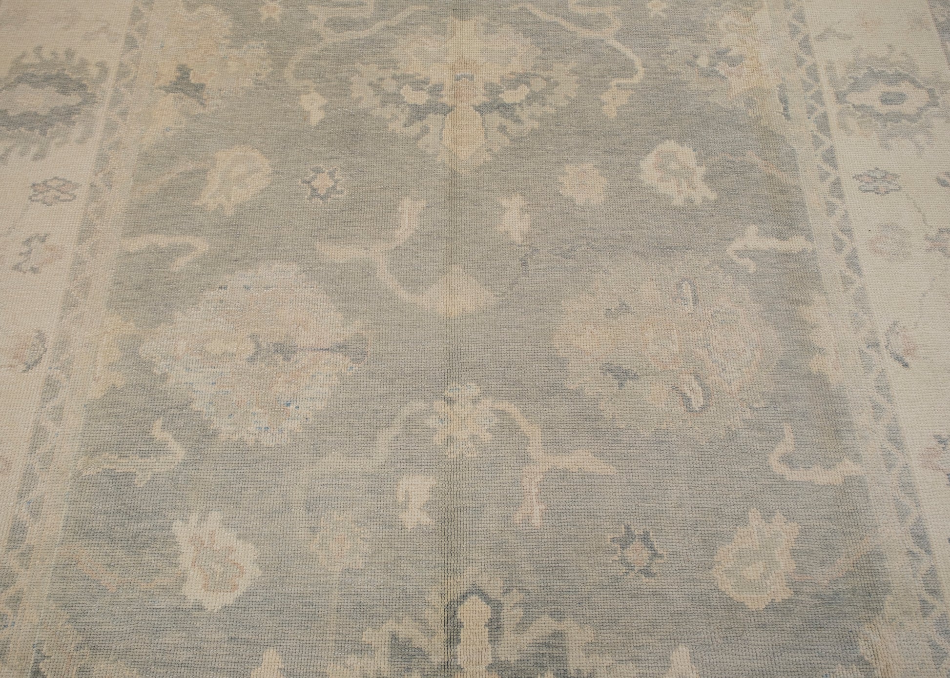 Turkish Oushak Rug 8'10" x 11'11" #7293