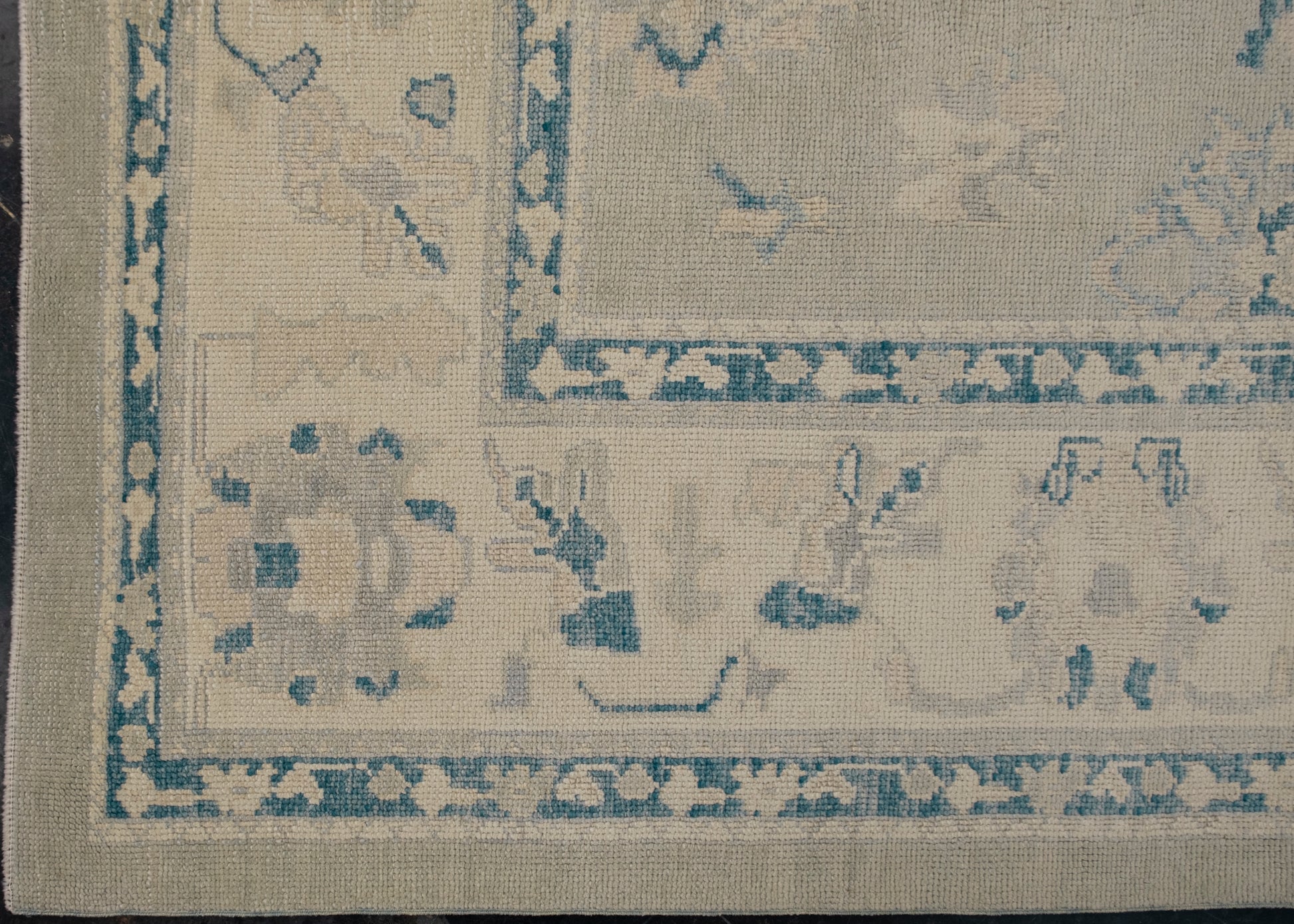 Turkish Oushak Rug 9'1" x 12'3" #7108