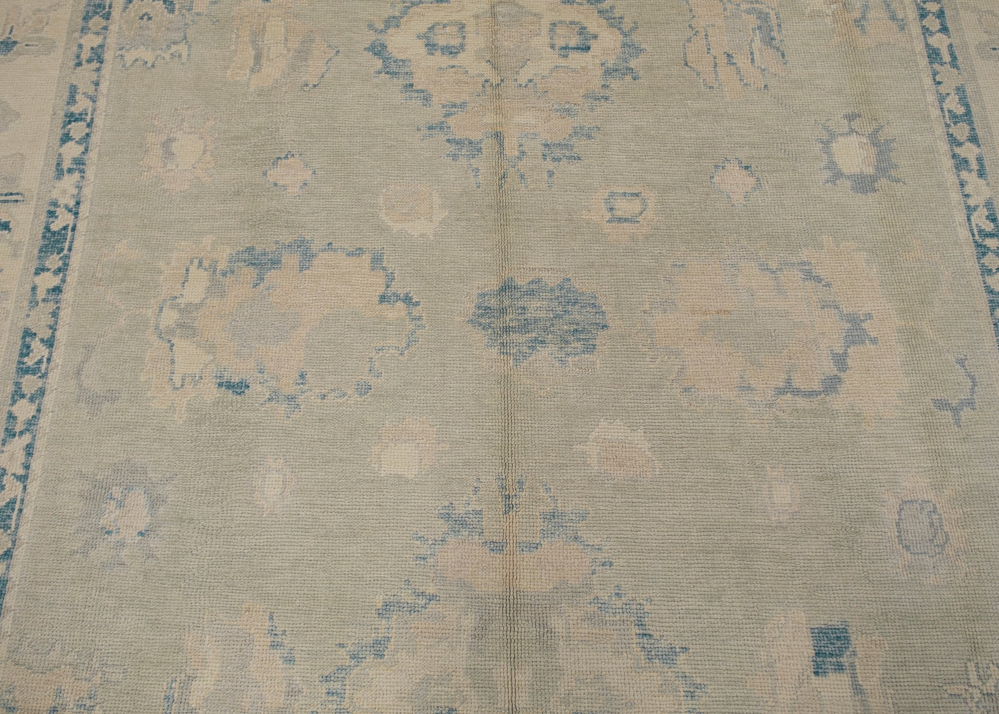 Turkish Oushak Rug 9'1" x 12'3" #7108