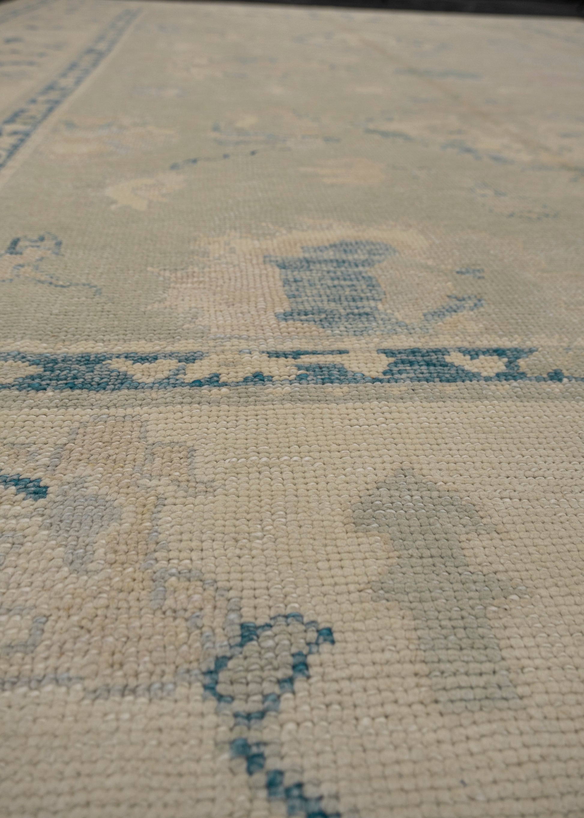 Turkish Oushak Rug 9'1" x 12'3" #7108
