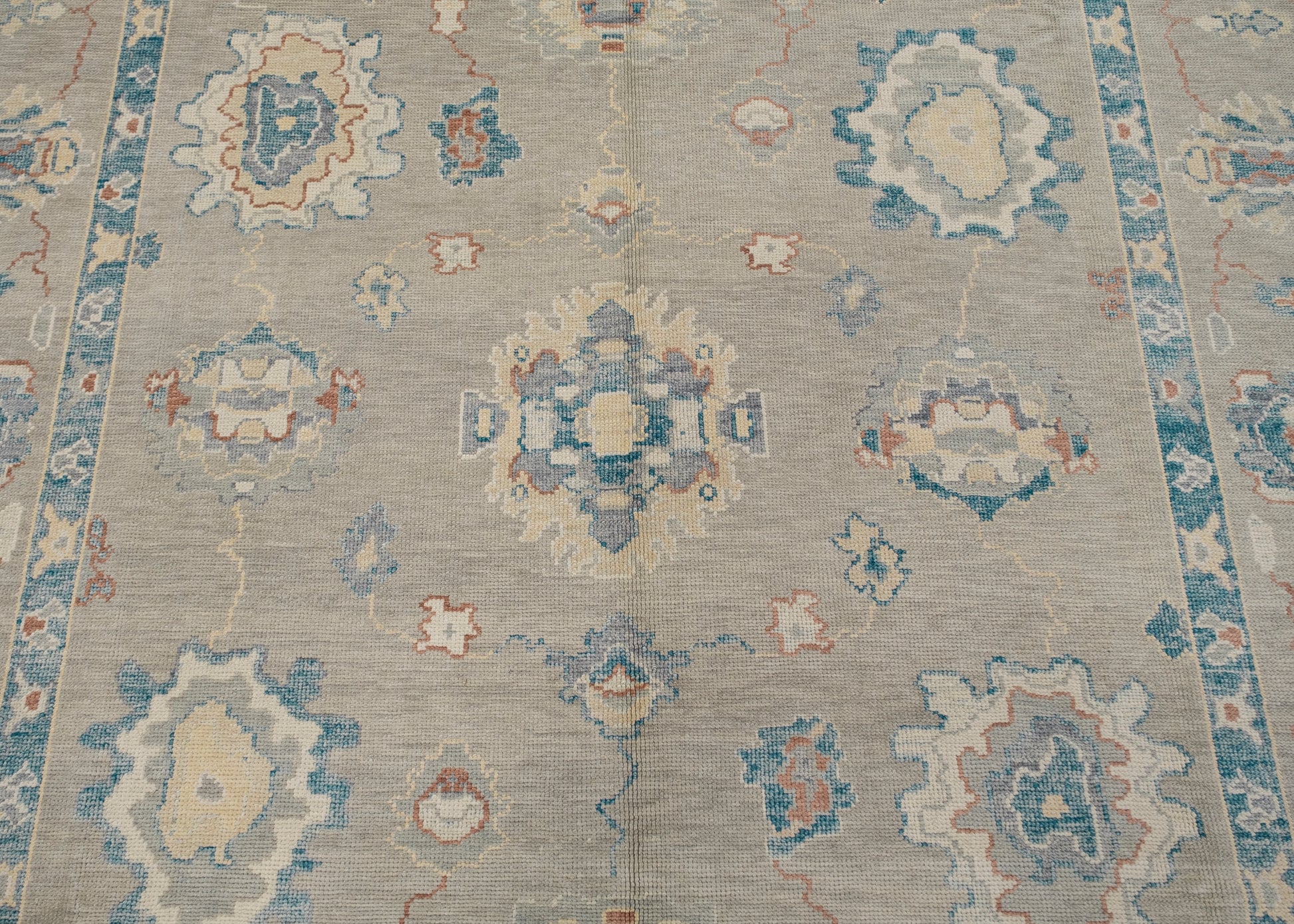 Turkish Oushak Rug 9' x 12' #7292