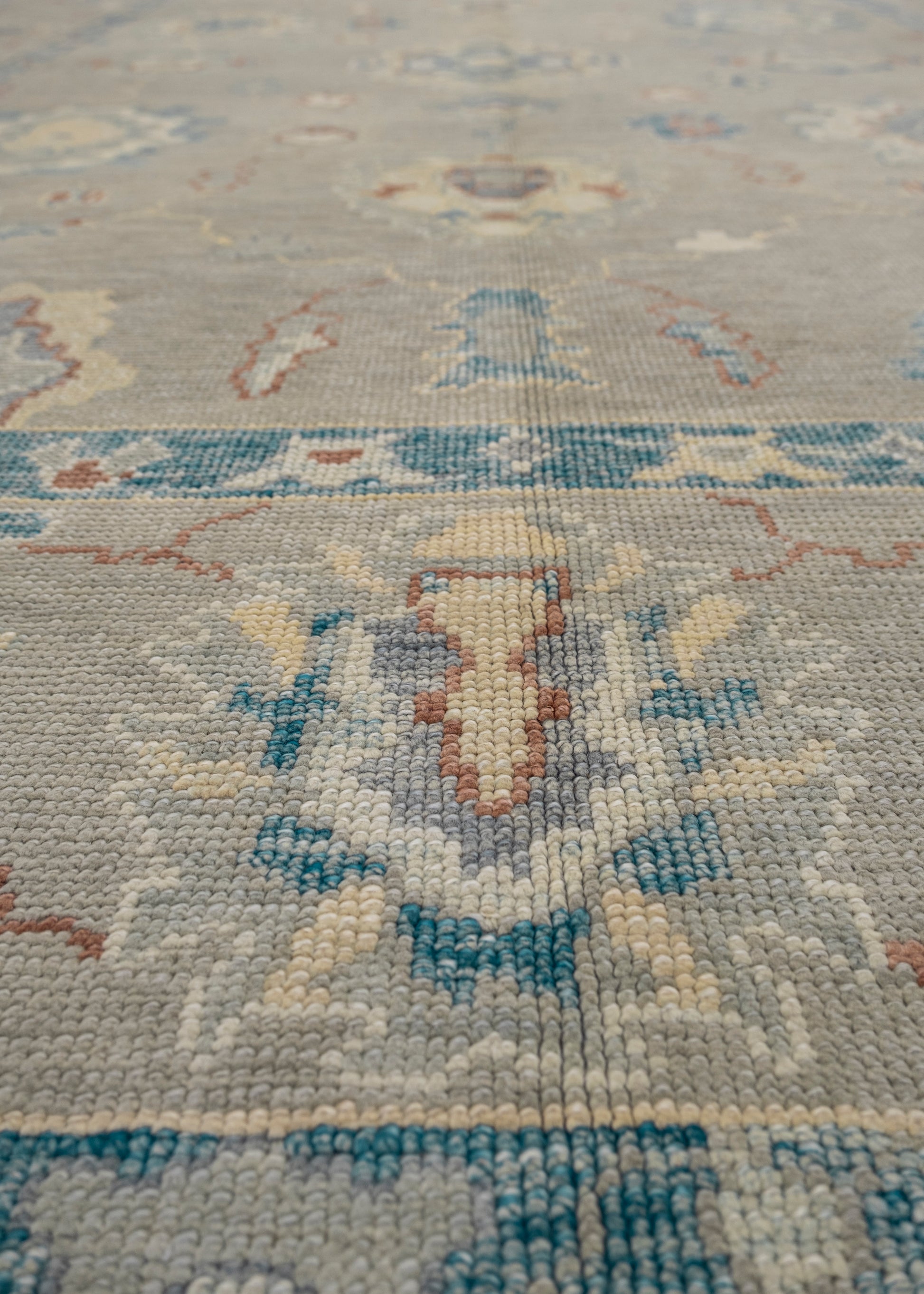 Turkish Oushak Rug 9' x 12' #7292