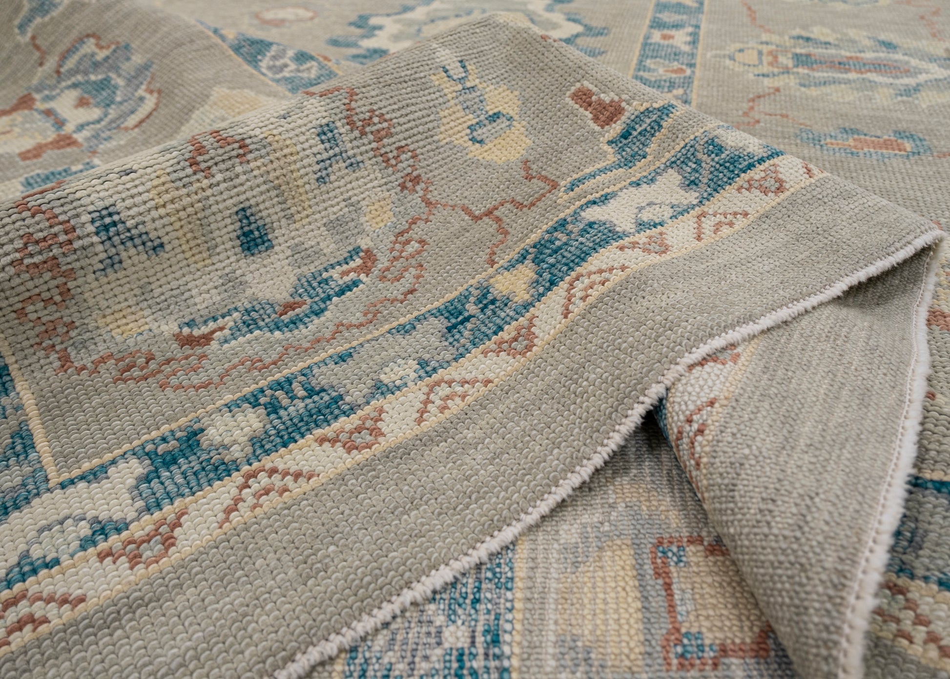 Turkish Oushak Rug 9' x 12' #7292