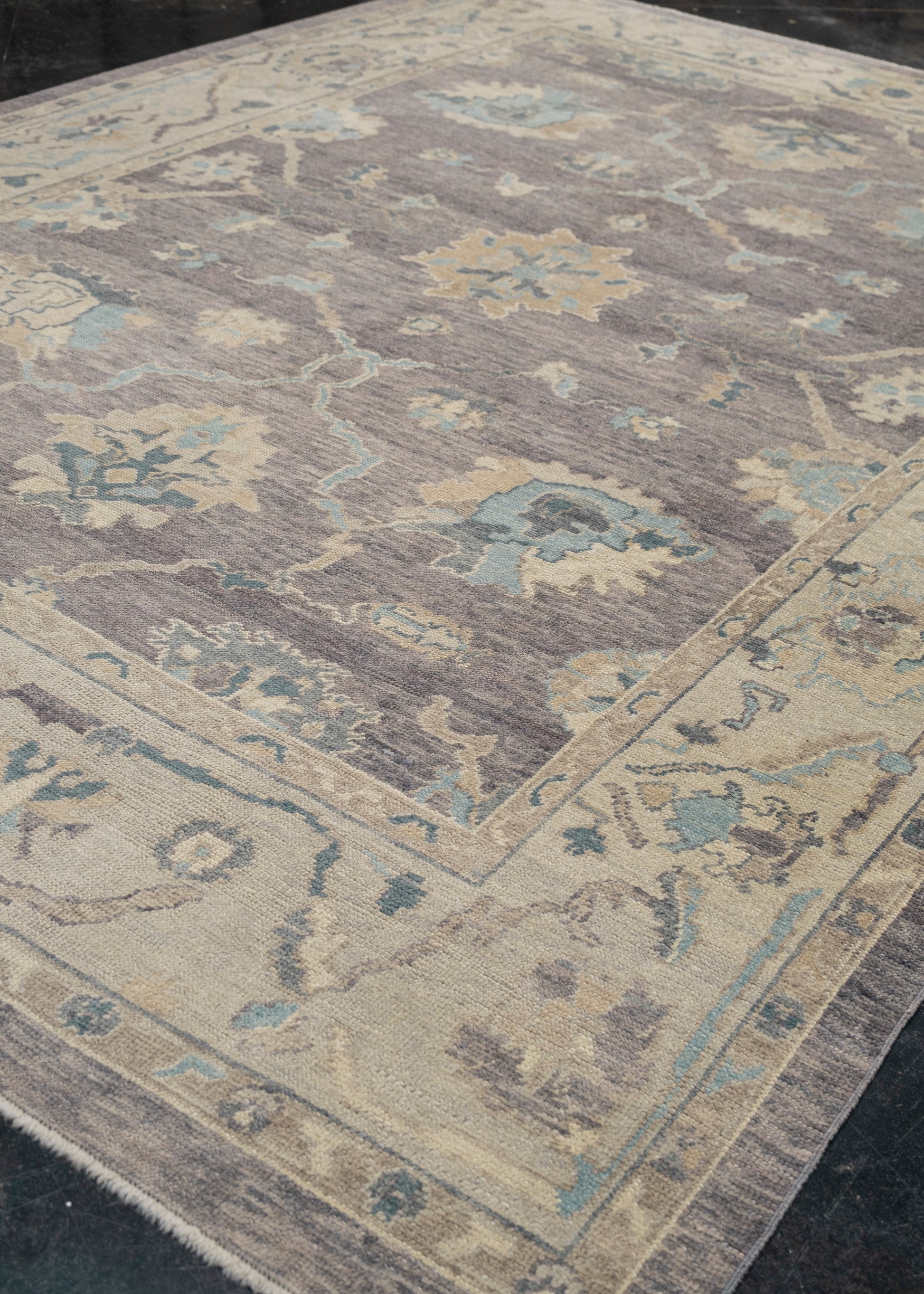 Turkish Oushak Rug 8'10" x 11'9" #1529