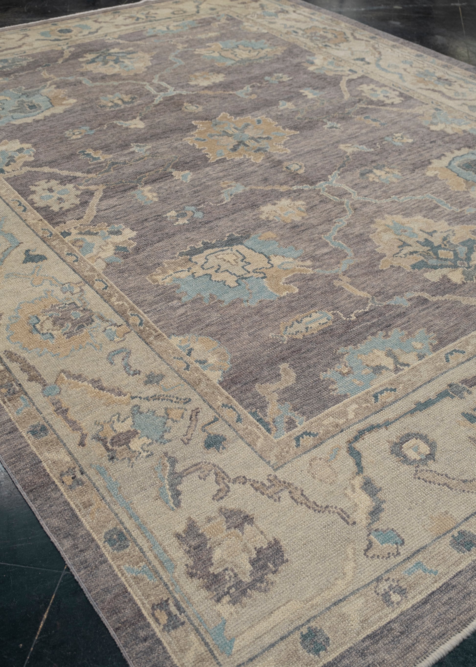 Turkish Oushak Rug 8'10" x 11'9" #1529