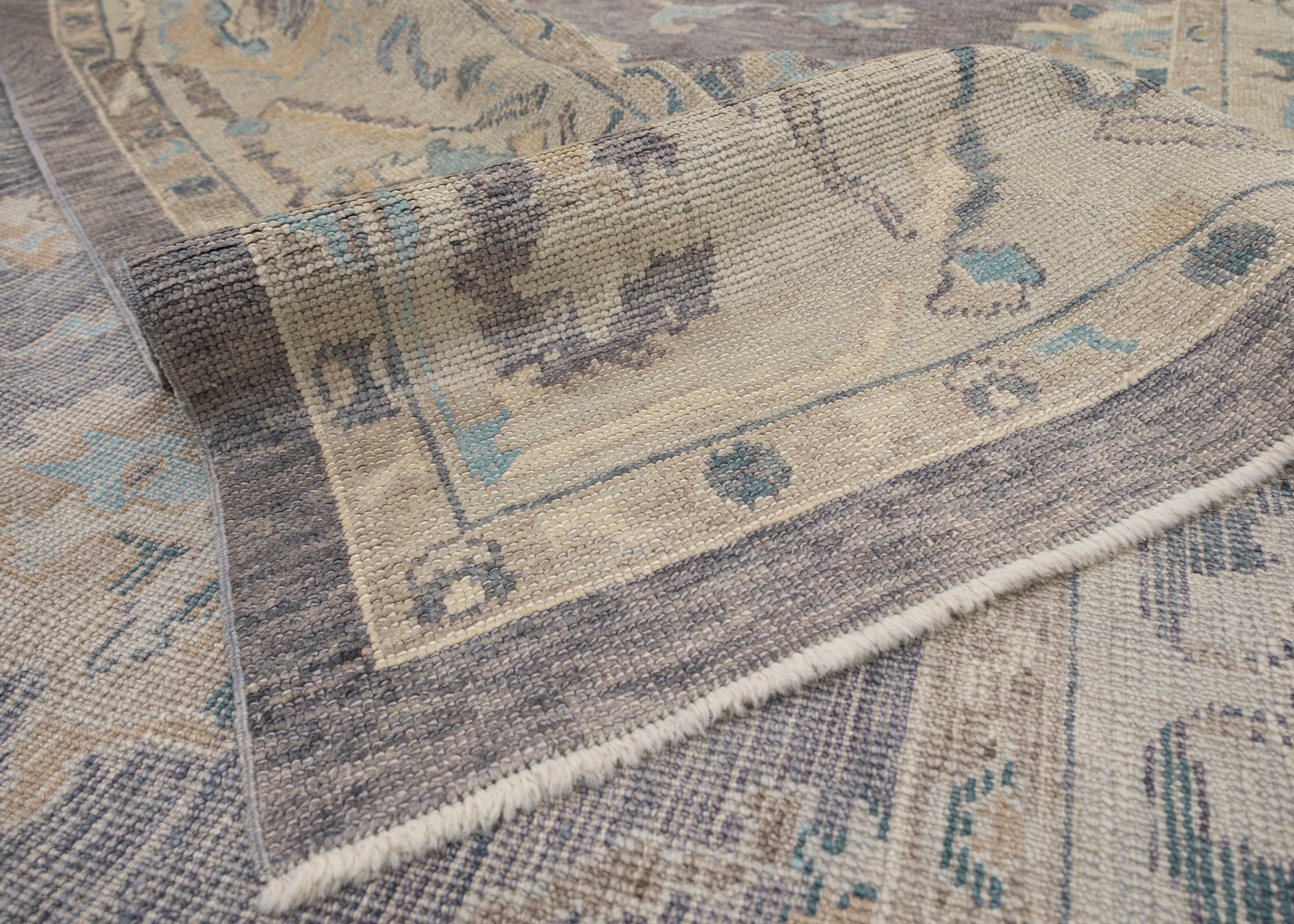 Turkish Oushak Rug 8'10" x 11'9" #1529