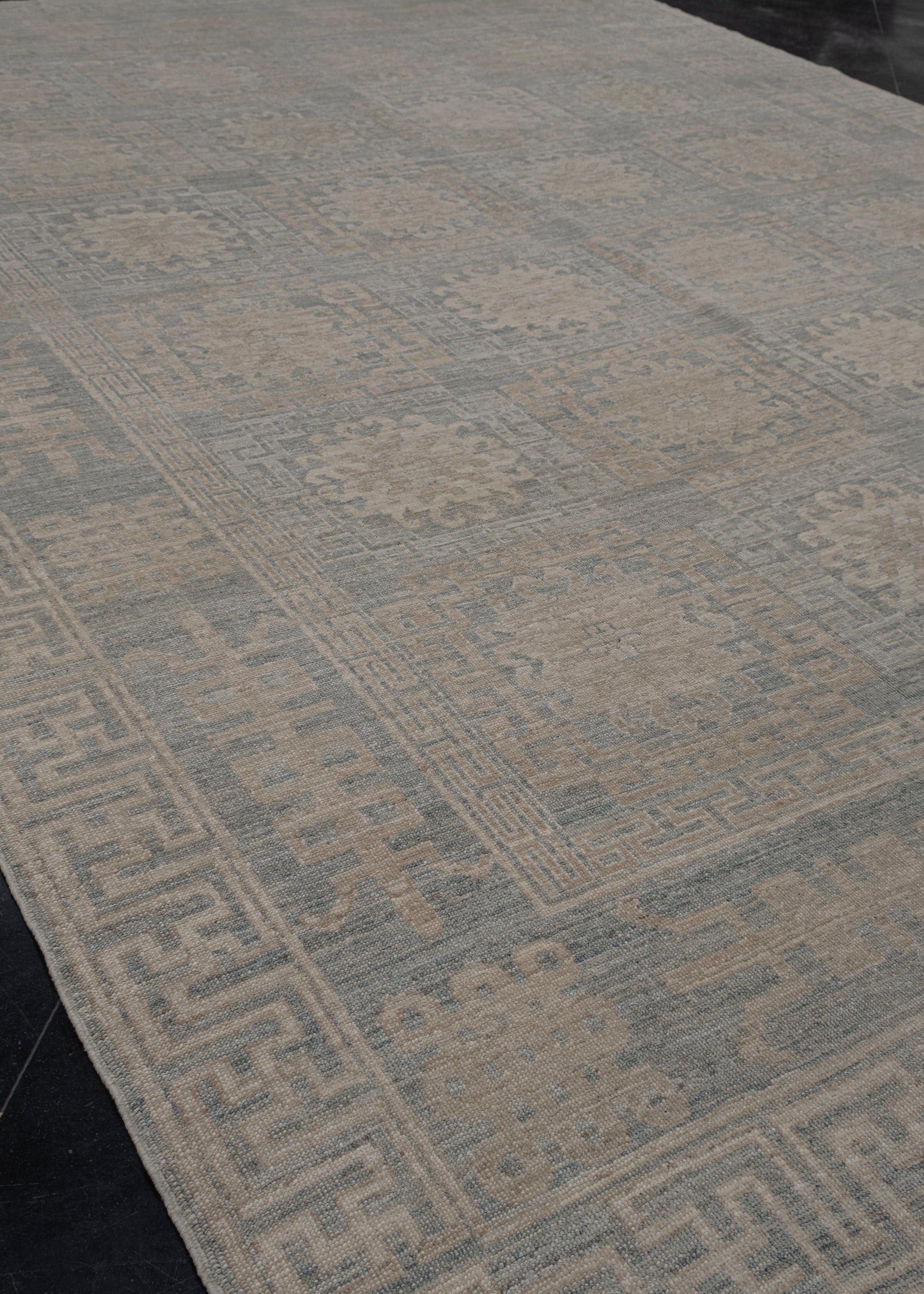 Antique Look Turkish Oushak Rug 9'4" x 12' #11637