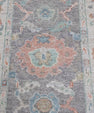 Turkish Oushak Runner Rug 2'10" x 6'4" #16153
