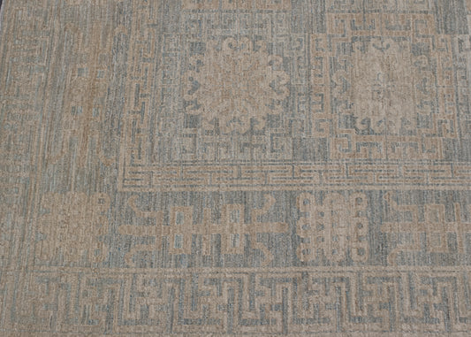 Antique Look Turkish Oushak Rug 9'4" x 12' #11637