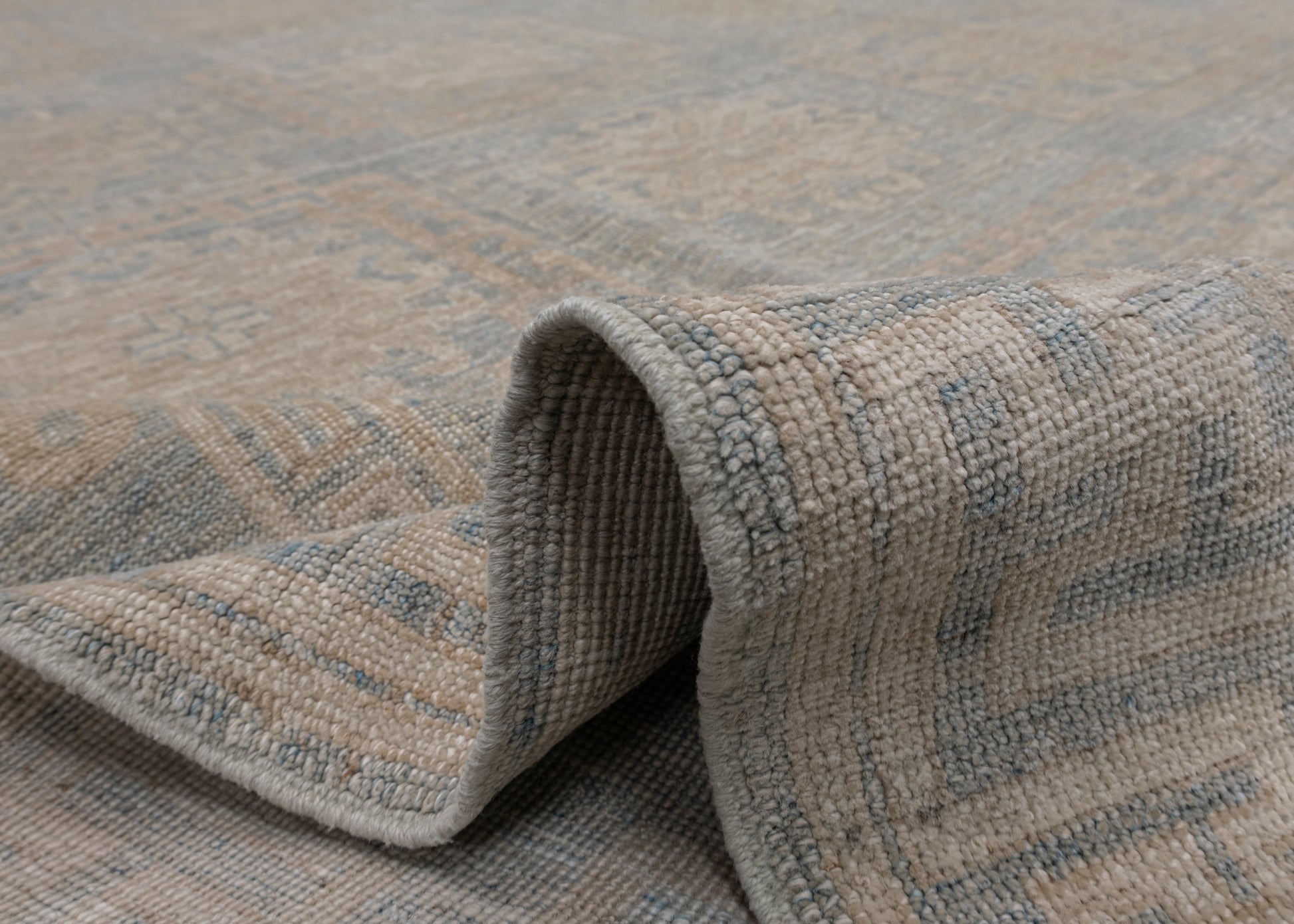 Antique Look Turkish Oushak Rug 9'4" x 12' #11637