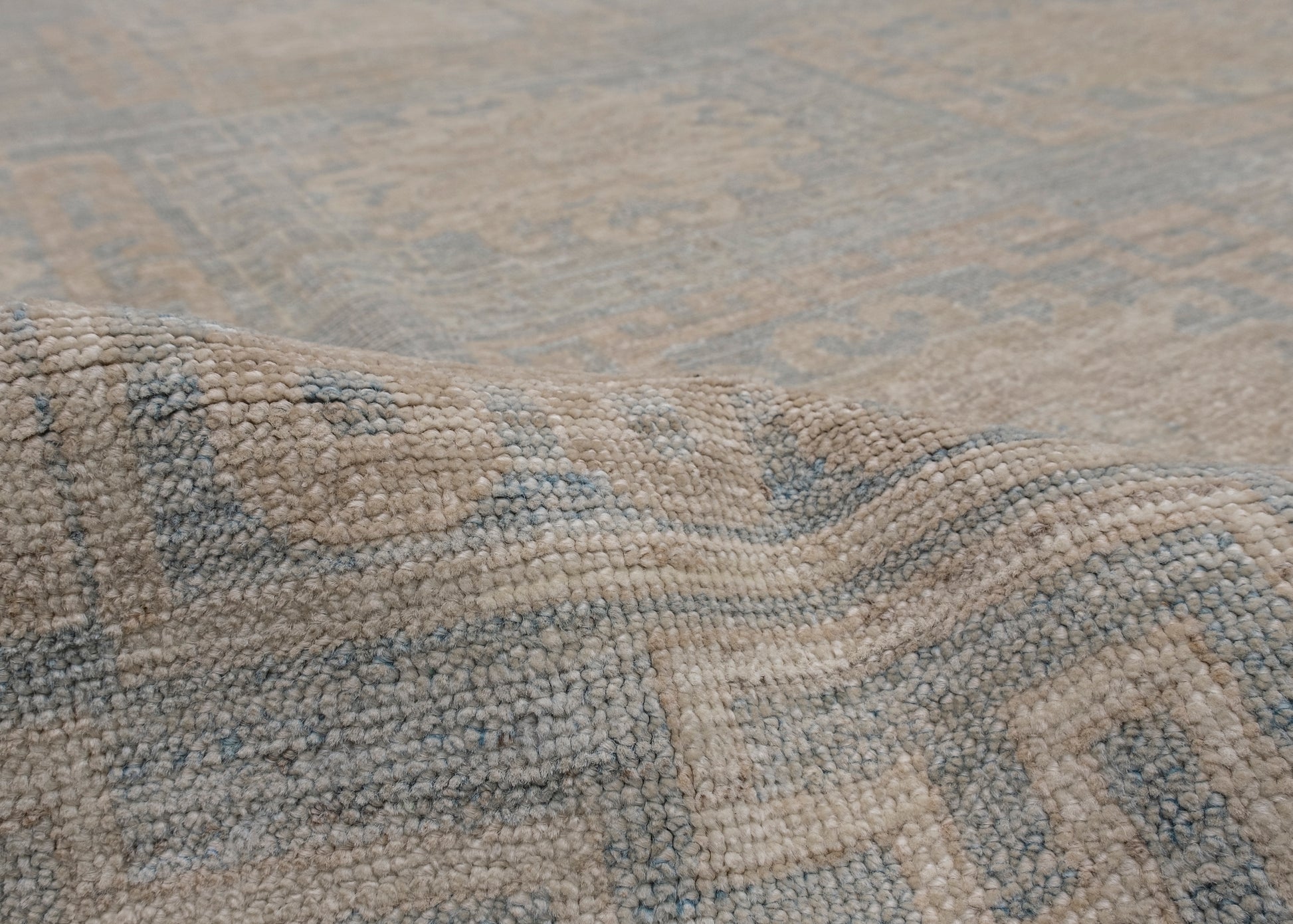 Antique Look Turkish Oushak Rug 9'4" x 12' #11637