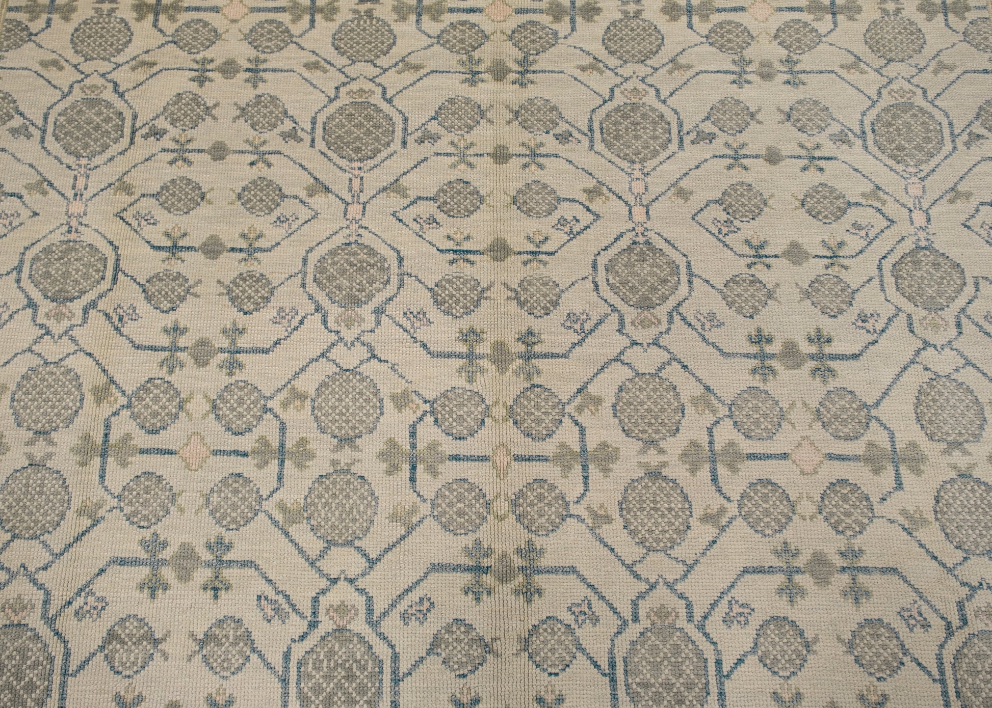Turkish Oushak Rug 8'9" x 11'11" #7054