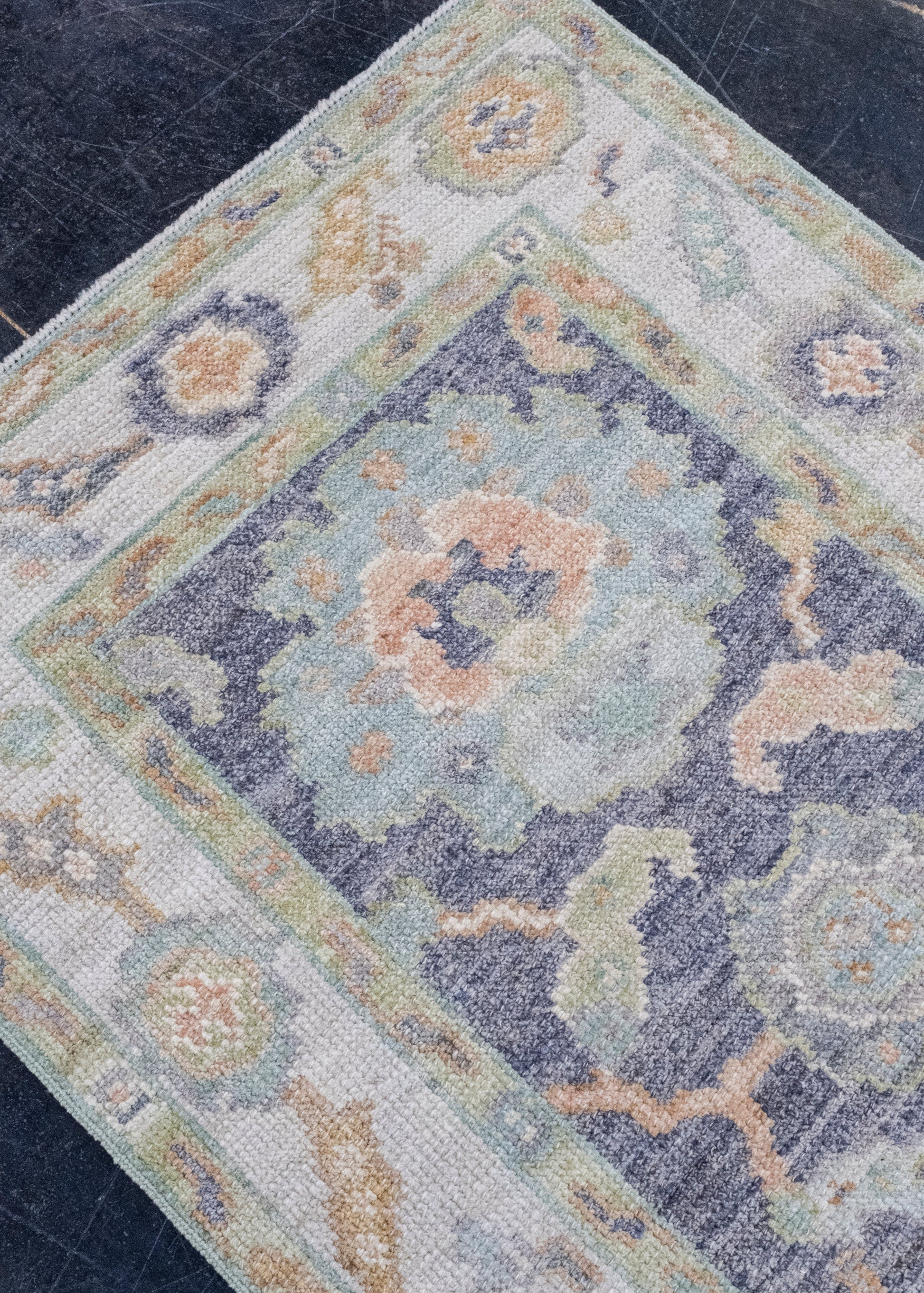 Turkish Oushak Rug 2'6" x 5'11" #16546