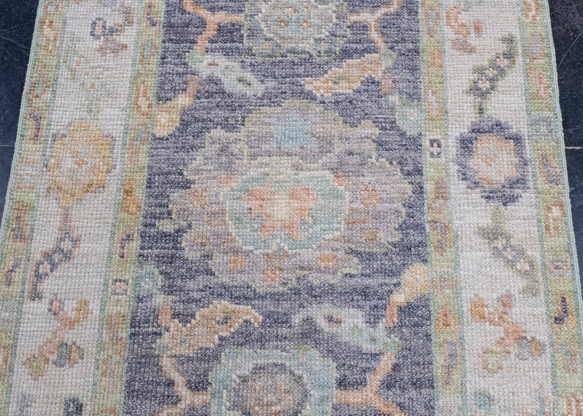 Turkish Oushak Rug 2'6" x 5'11" #16546
