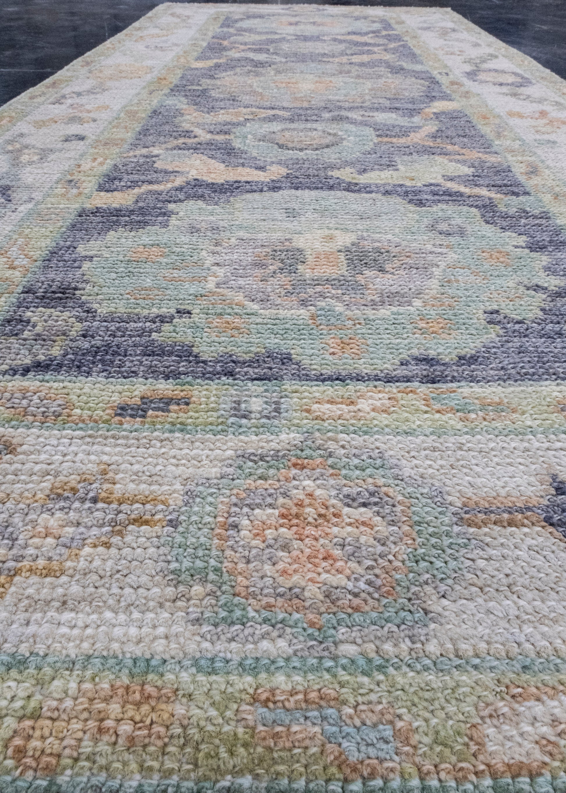 Turkish Oushak Rug 2'6" x 5'11" #16546