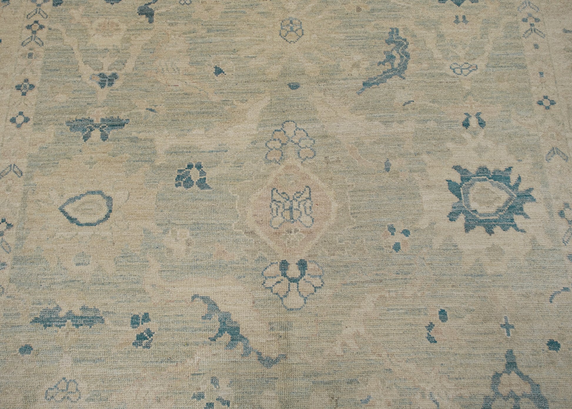 Turkish Oushak Rug 9'3" x 12'9" #15091