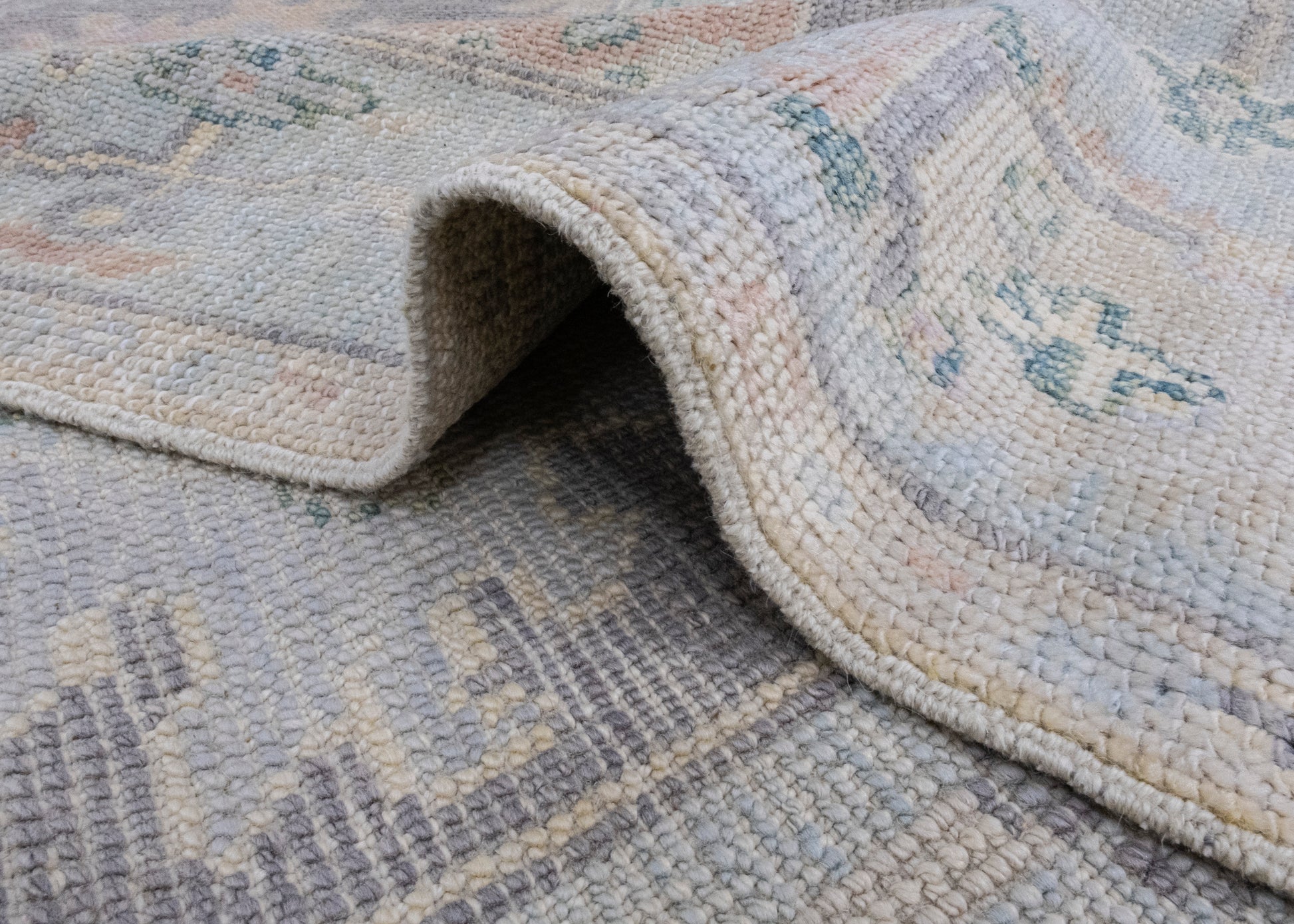 Turkish Oushak Rug 2'10" x 6' #16592