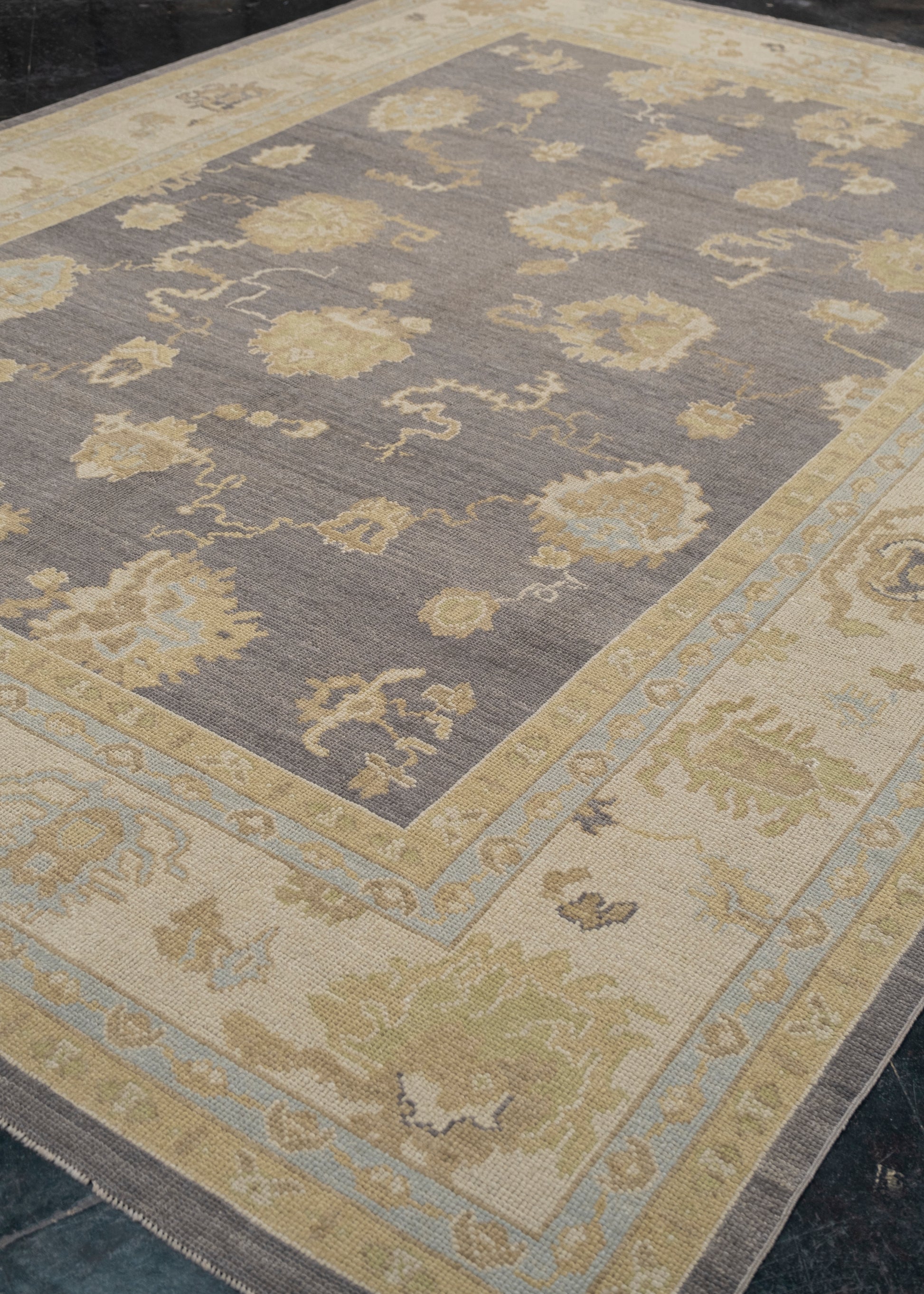 Turkish Oushak Rug 8'9" x 12'6" #1509
