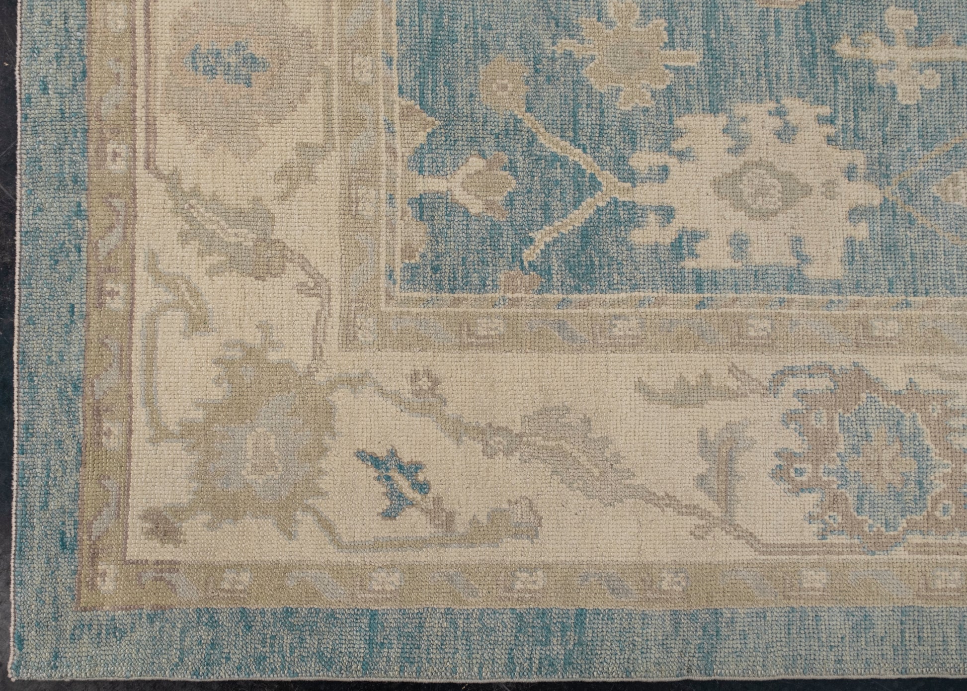 Turkish Oushak Rug 9'2" x 12'1" #6298