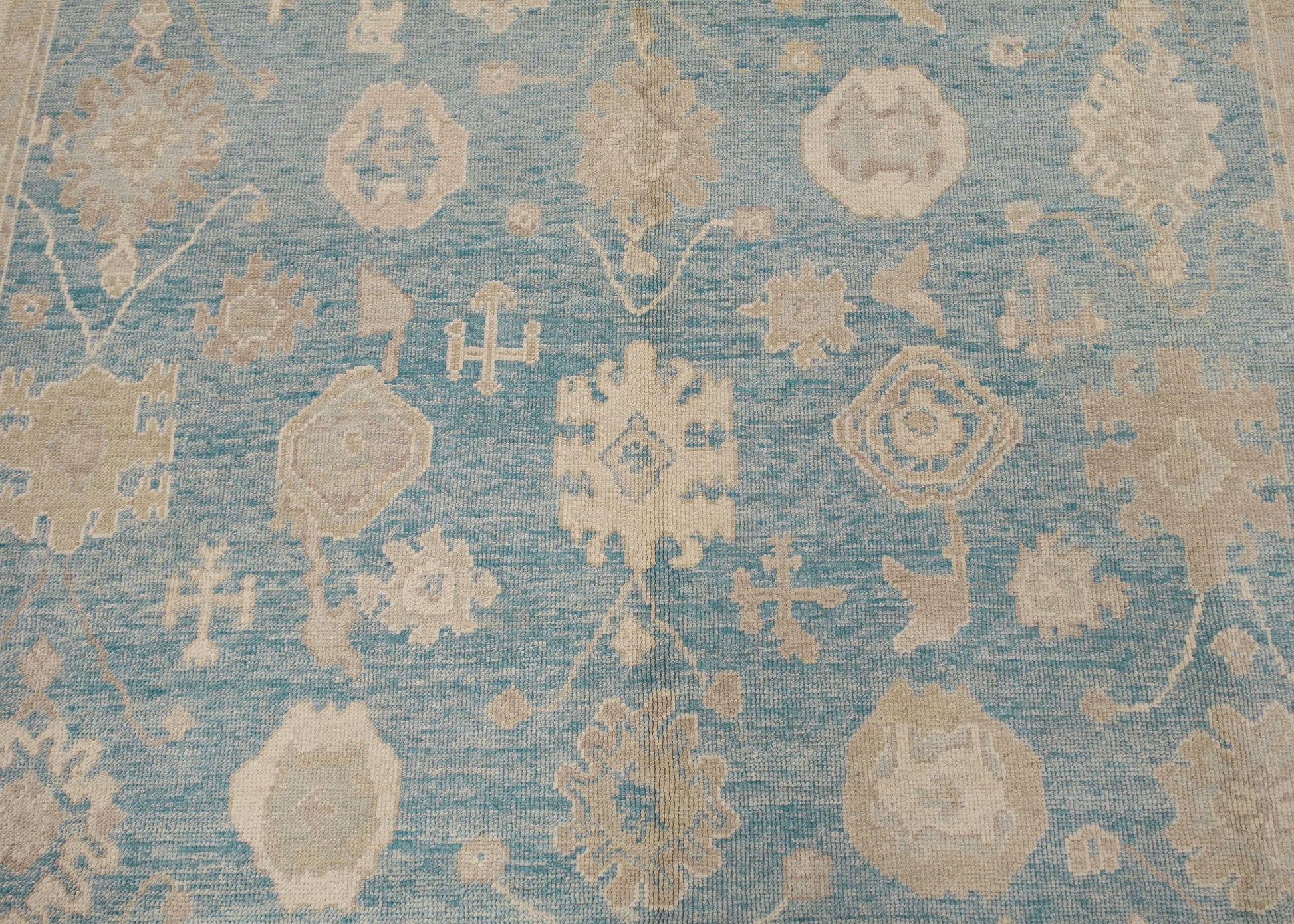 Turkish Oushak Rug 9'2" x 12'1" #6298