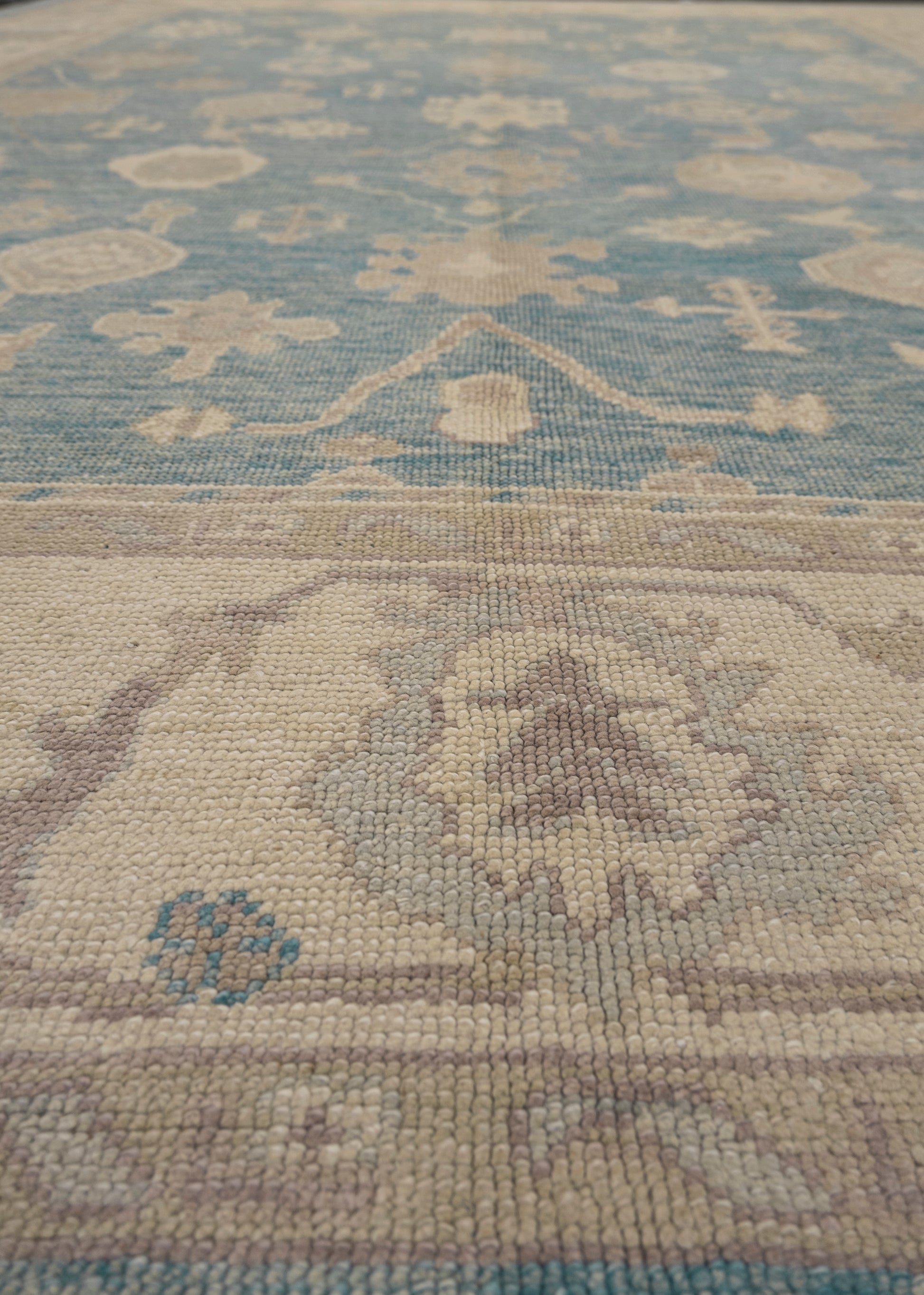 Turkish Oushak Rug 9'2" x 12'1" #6298