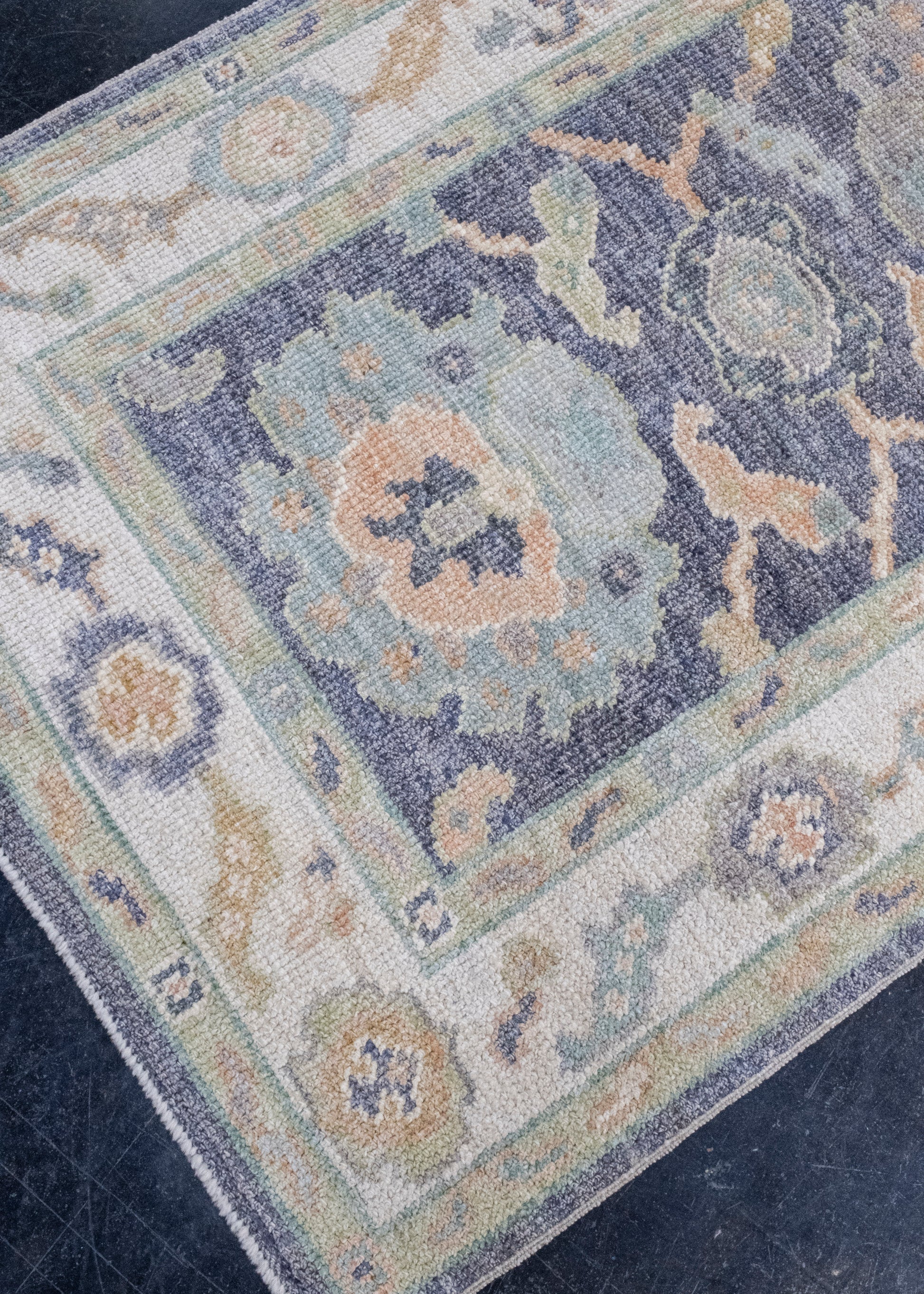 Turkish Oushak Rug 2'9" x 5'9" #16423