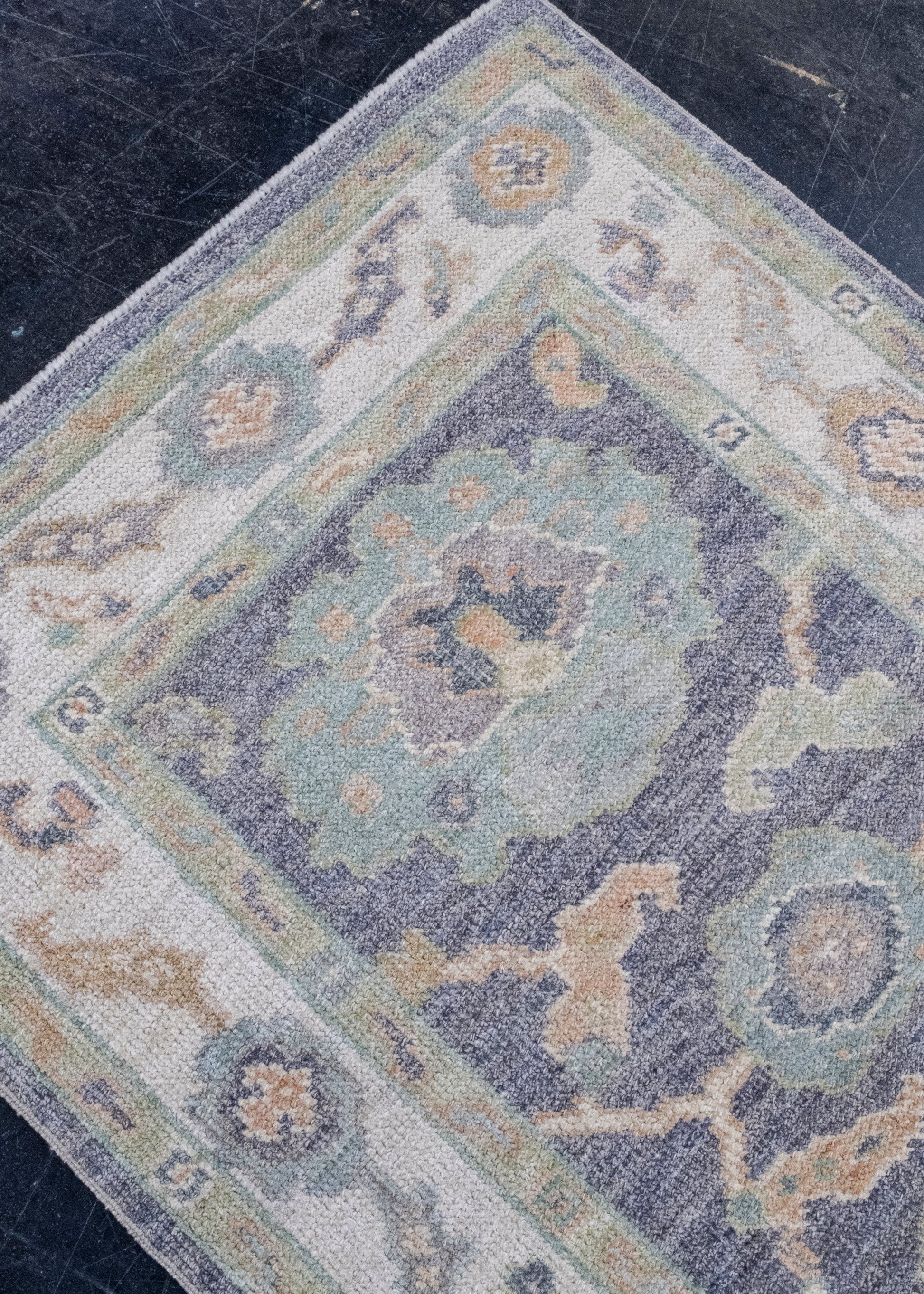 Turkish Oushak Rug 2'9" x 5'9" #16423