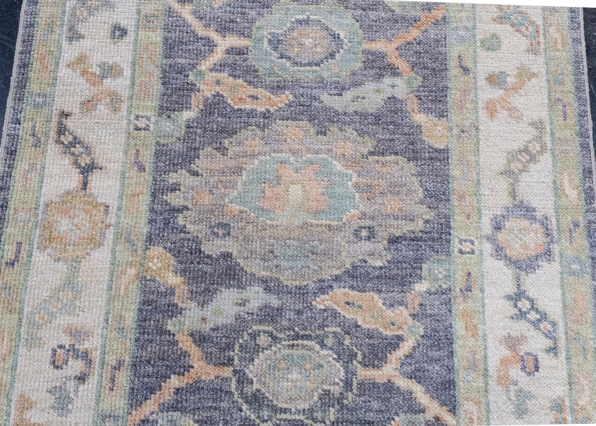 Turkish Oushak Rug 2'9" x 5'9" #16423