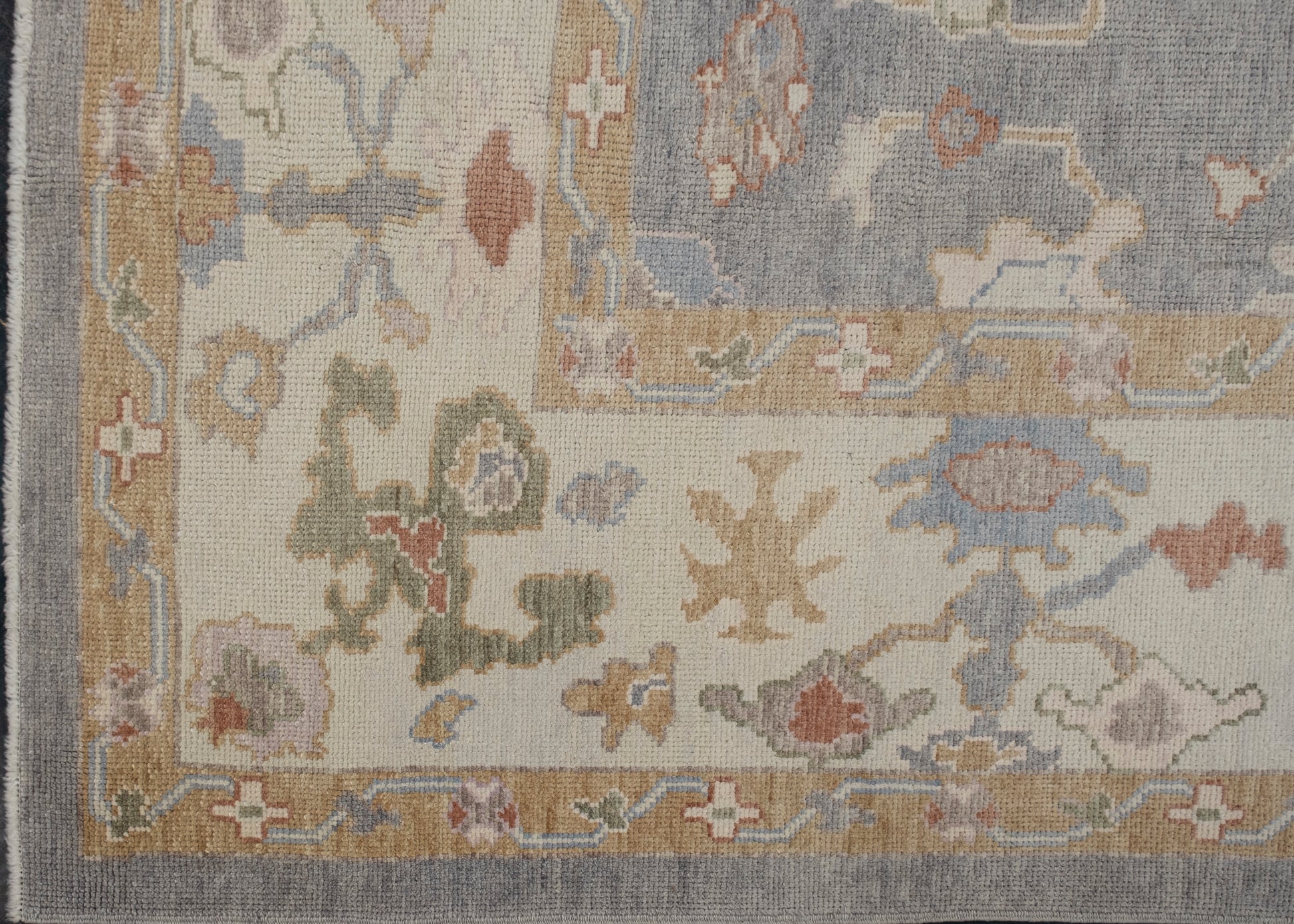 Turkish Oushak Rug 9'1" x 12' #HS-2073