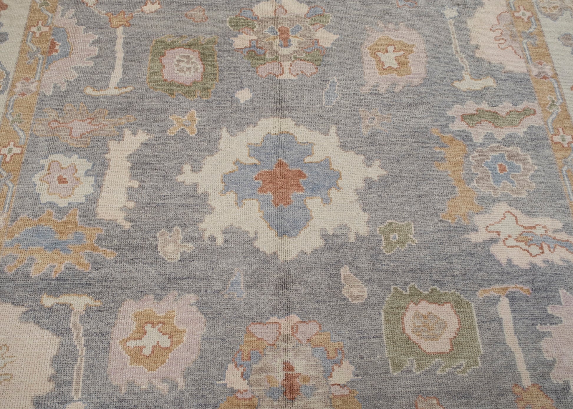 Turkish Oushak Rug 9'1" x 12' #HS-2073
