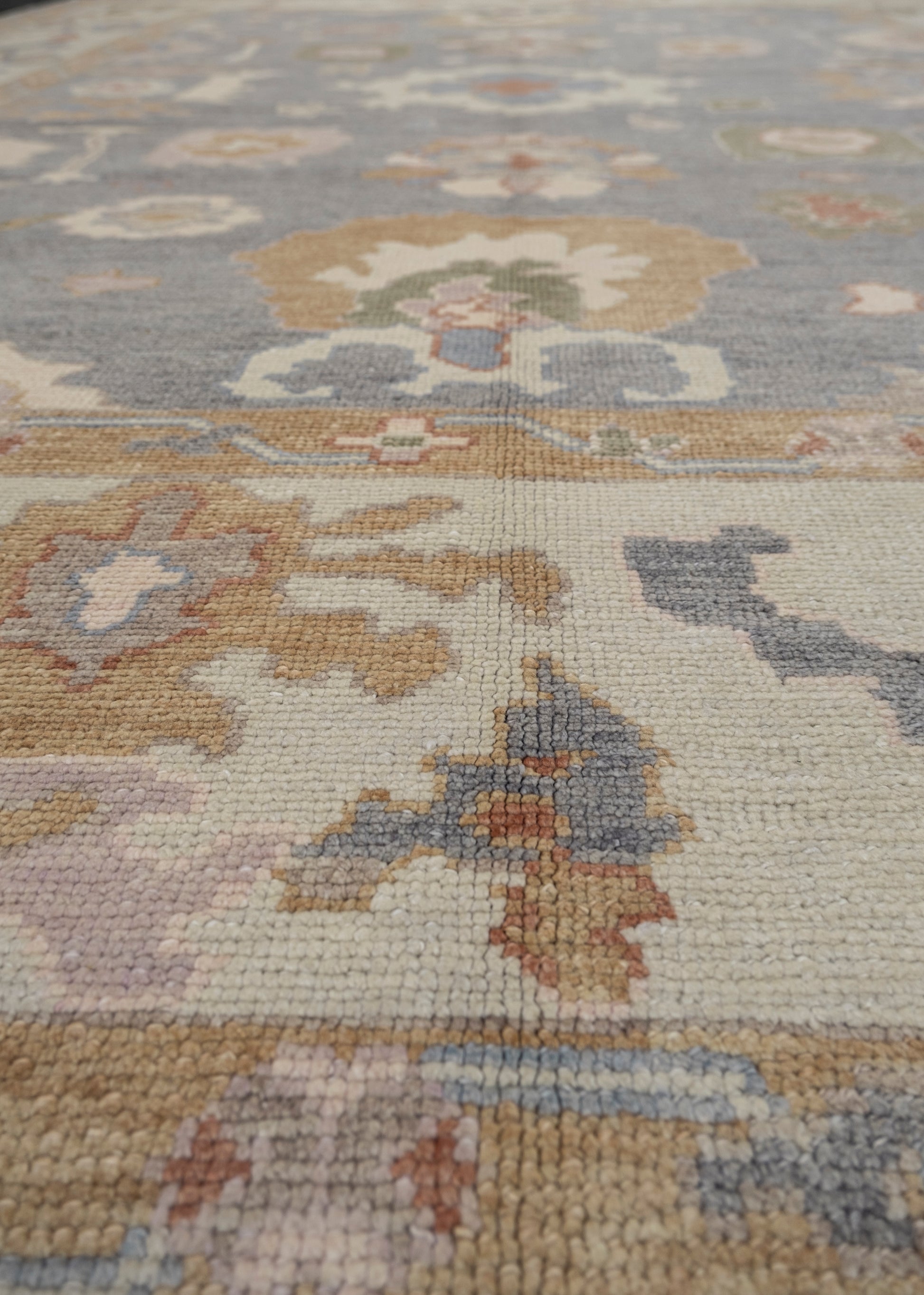 Turkish Oushak Rug 9'1" x 12' #HS-2073