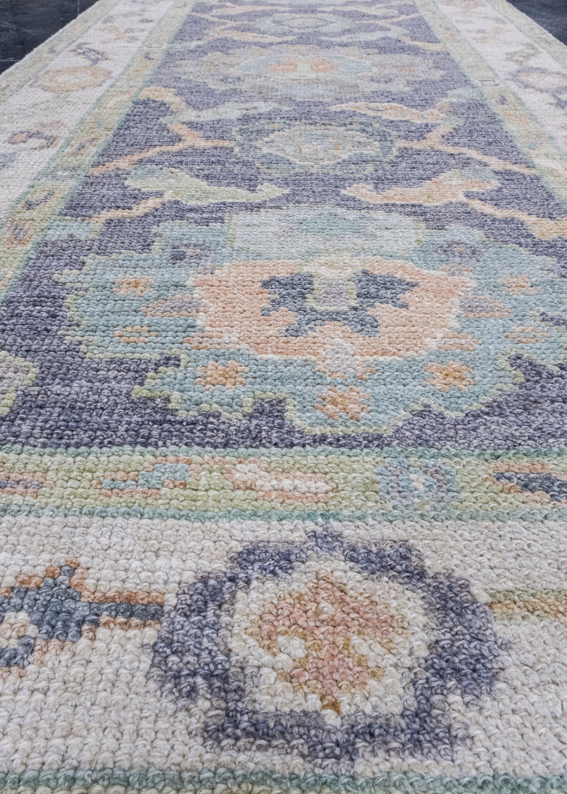 Turkish Oushak Rug 2'7" x 5'7" #16495