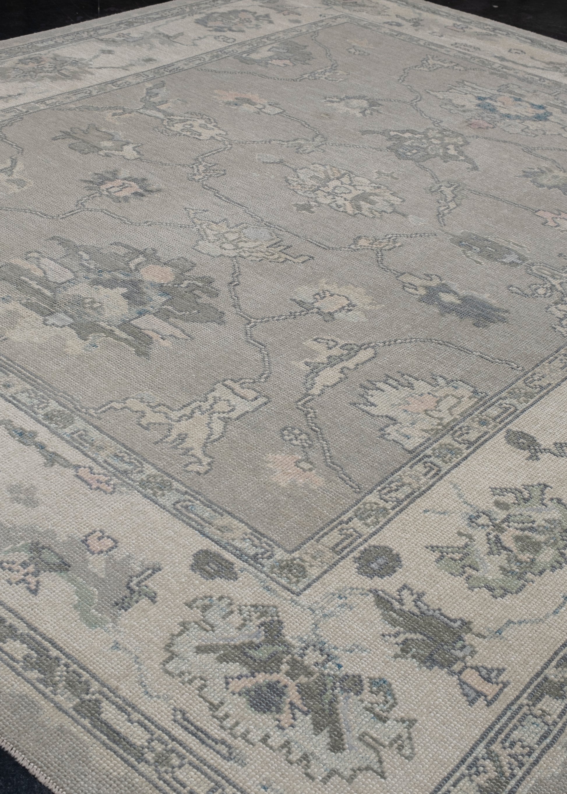 Turkish Oushak Rug 8'2" x 9'9" #11948