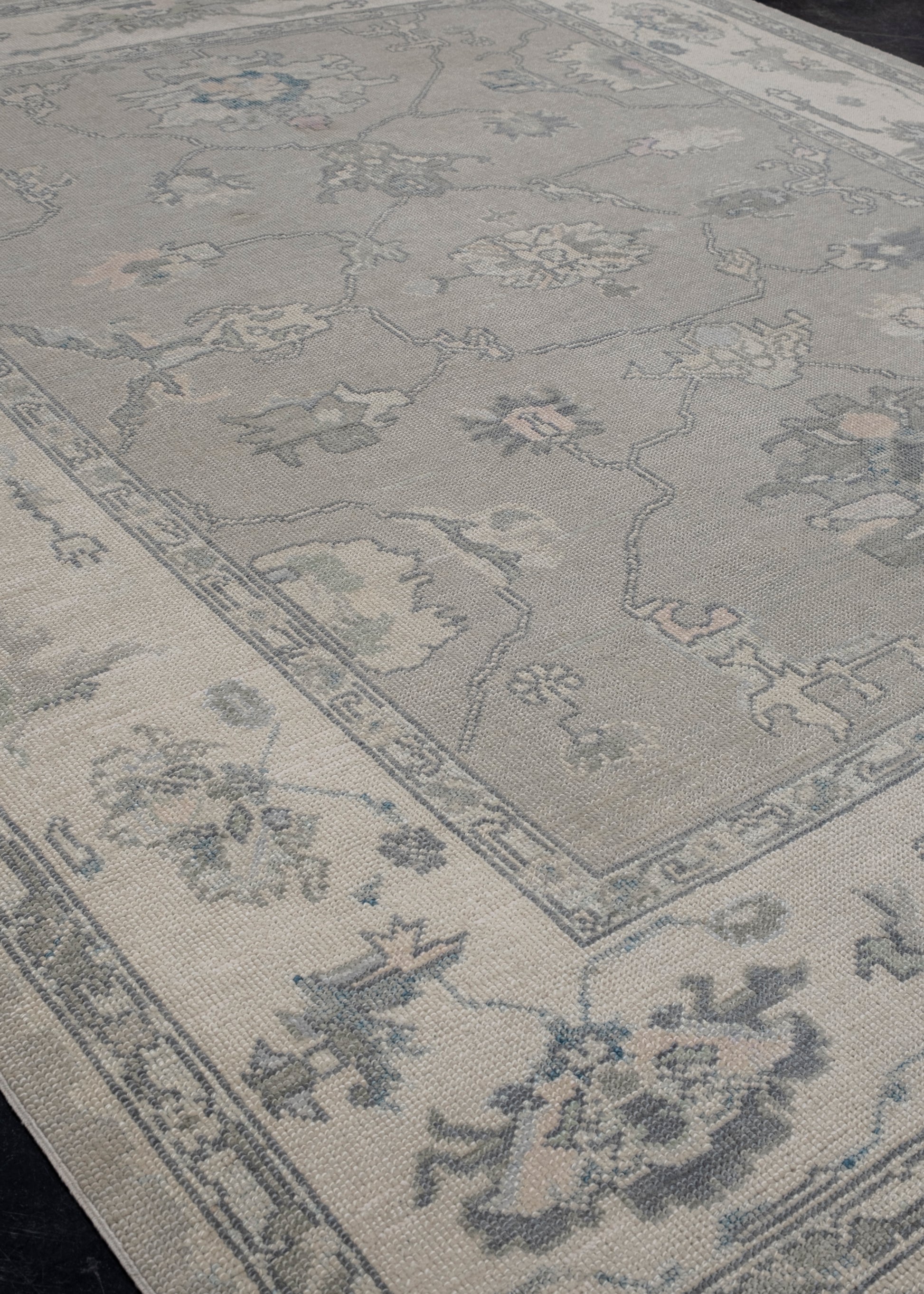 Turkish Oushak Rug 8'2" x 9'9" #11948