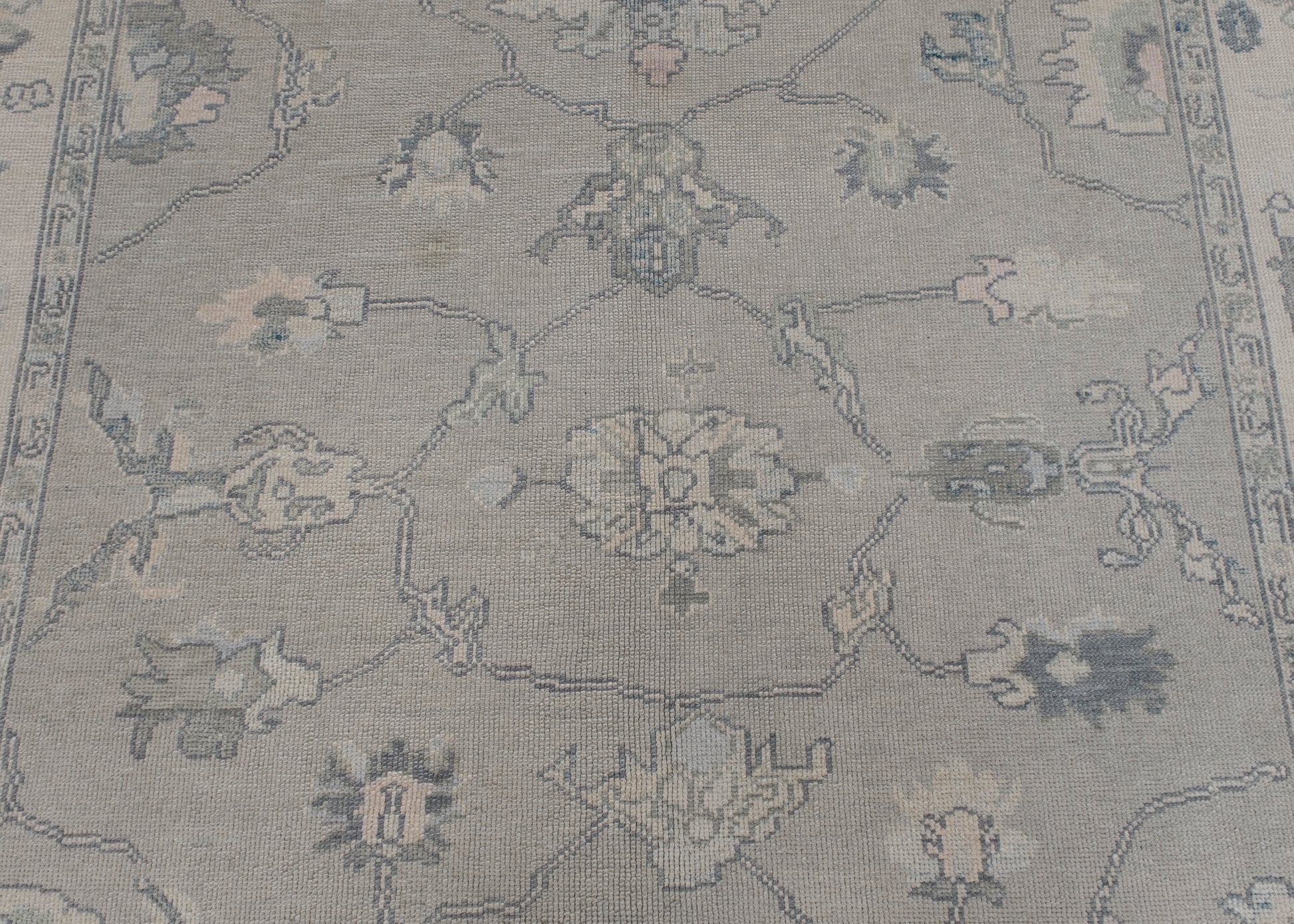 Turkish Oushak Rug 8'2" x 9'9" #11948