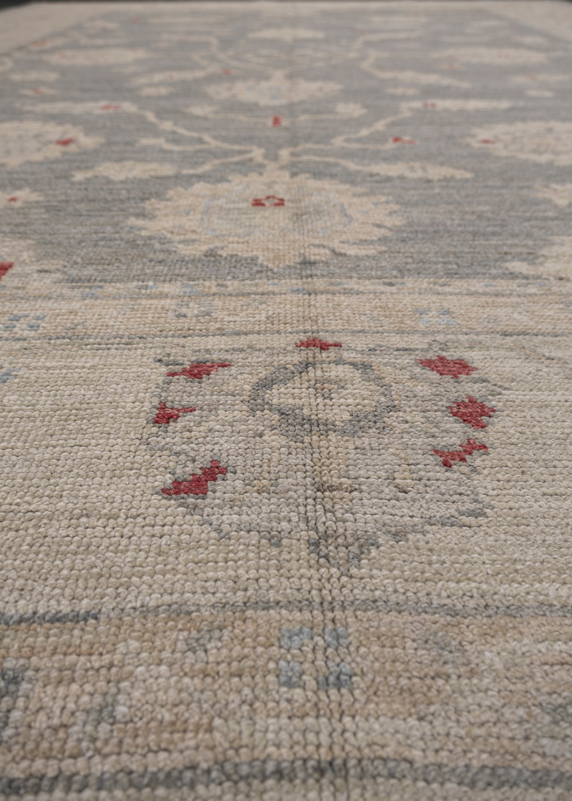Turkish Oushak Rug 9'5" x 12'9" #2522