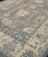 Turkish Oushak Rug 9'3" x 12'4" #7300