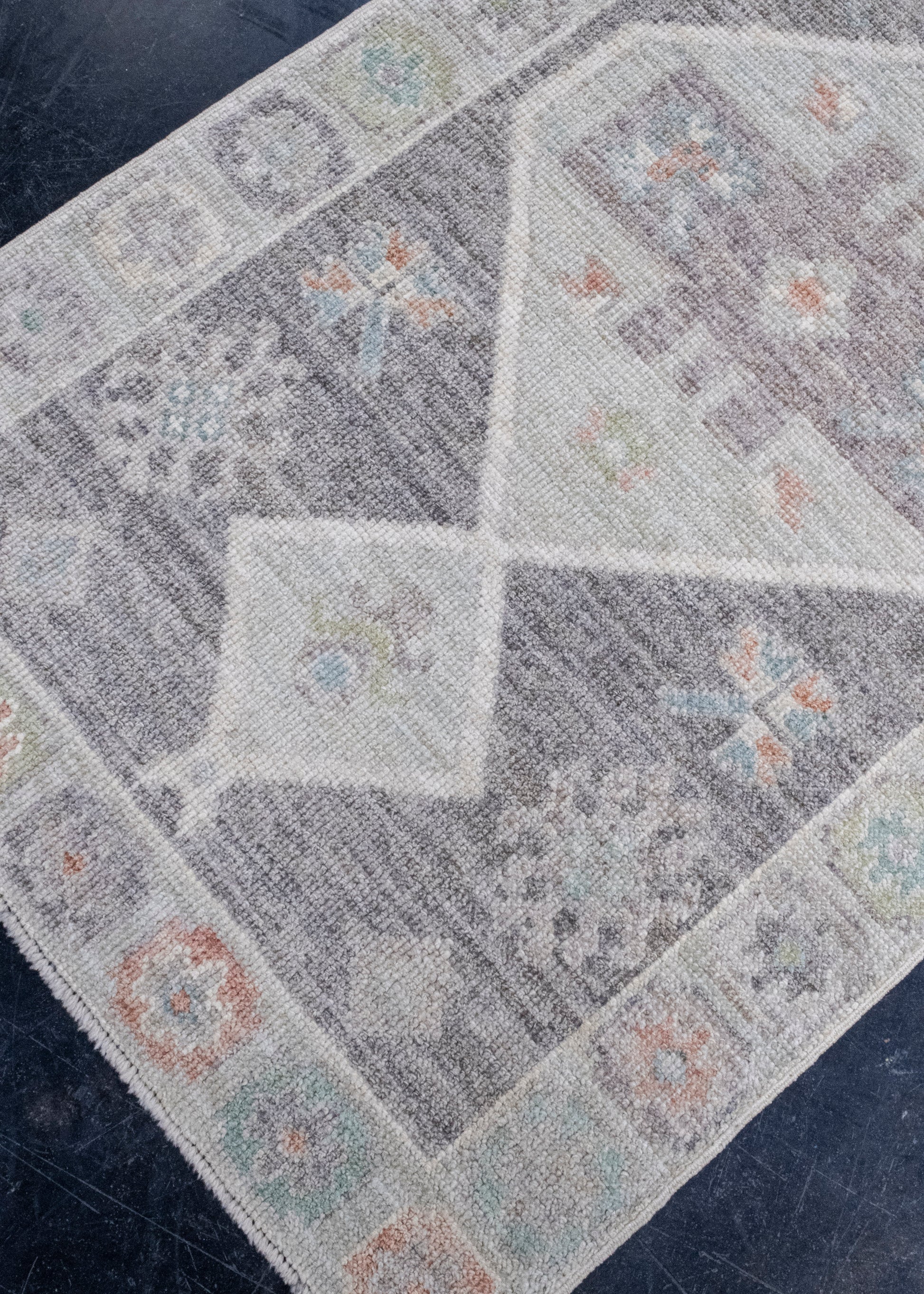 Turkish Oushak Rug 2'9" x 6'6" #16366