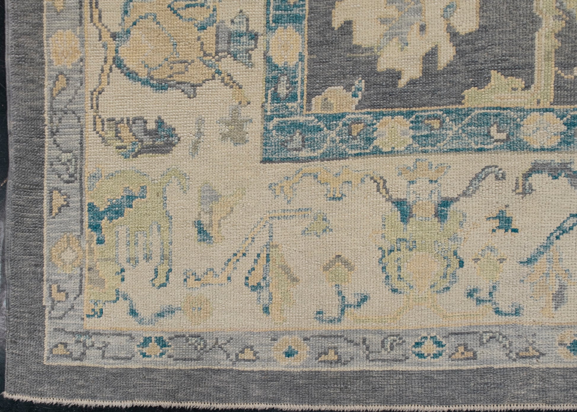 Turkish Oushak Rug 9'4" x 12'1" #7274