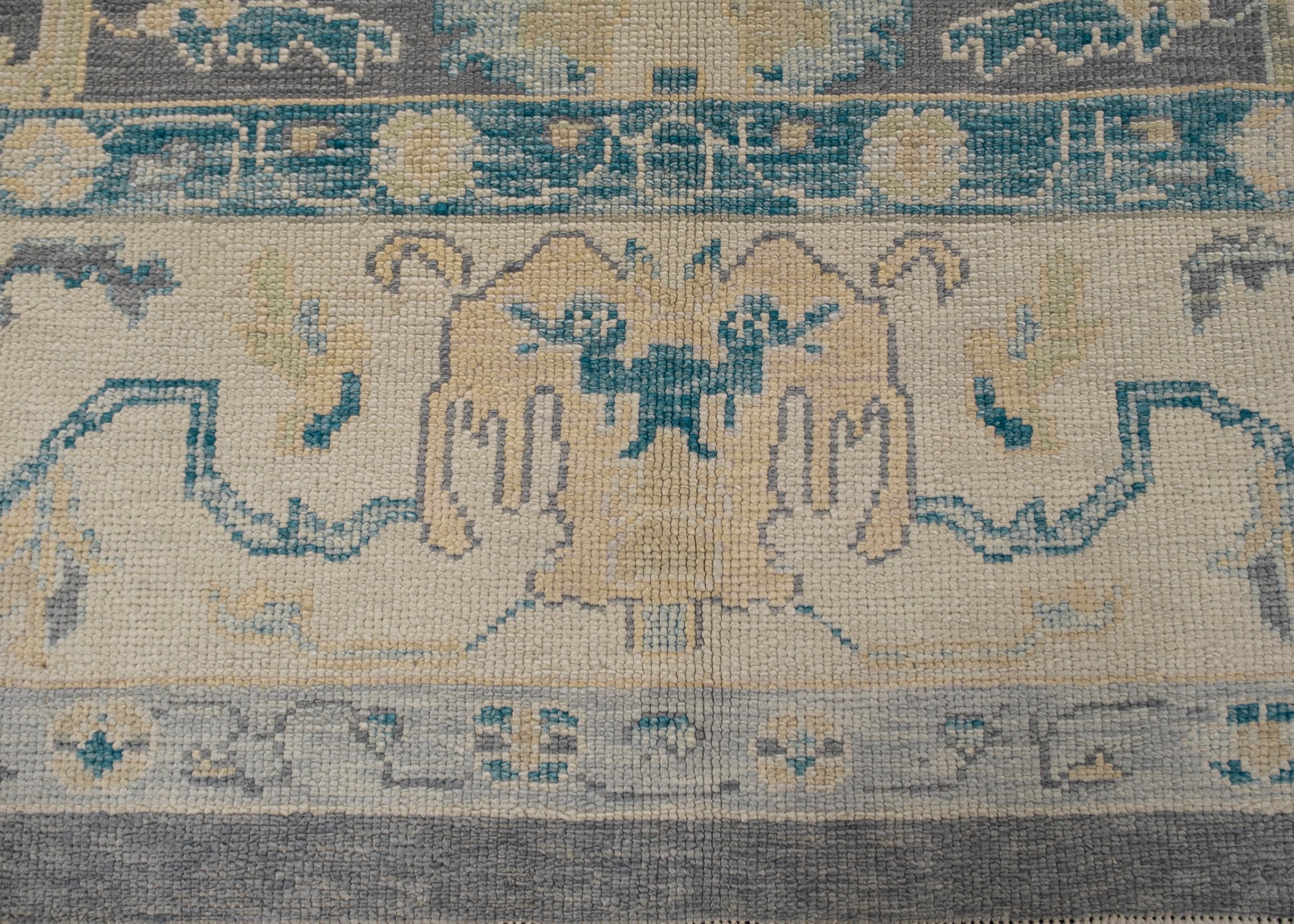 Turkish Oushak Rug 9'4" x 12'1" #7274