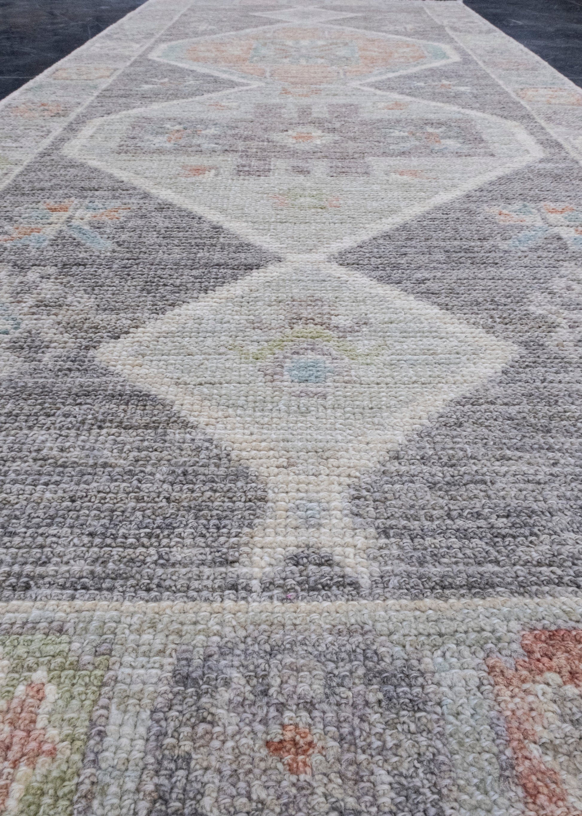Turkish Oushak Rug 2'9" x 6'6" #16366