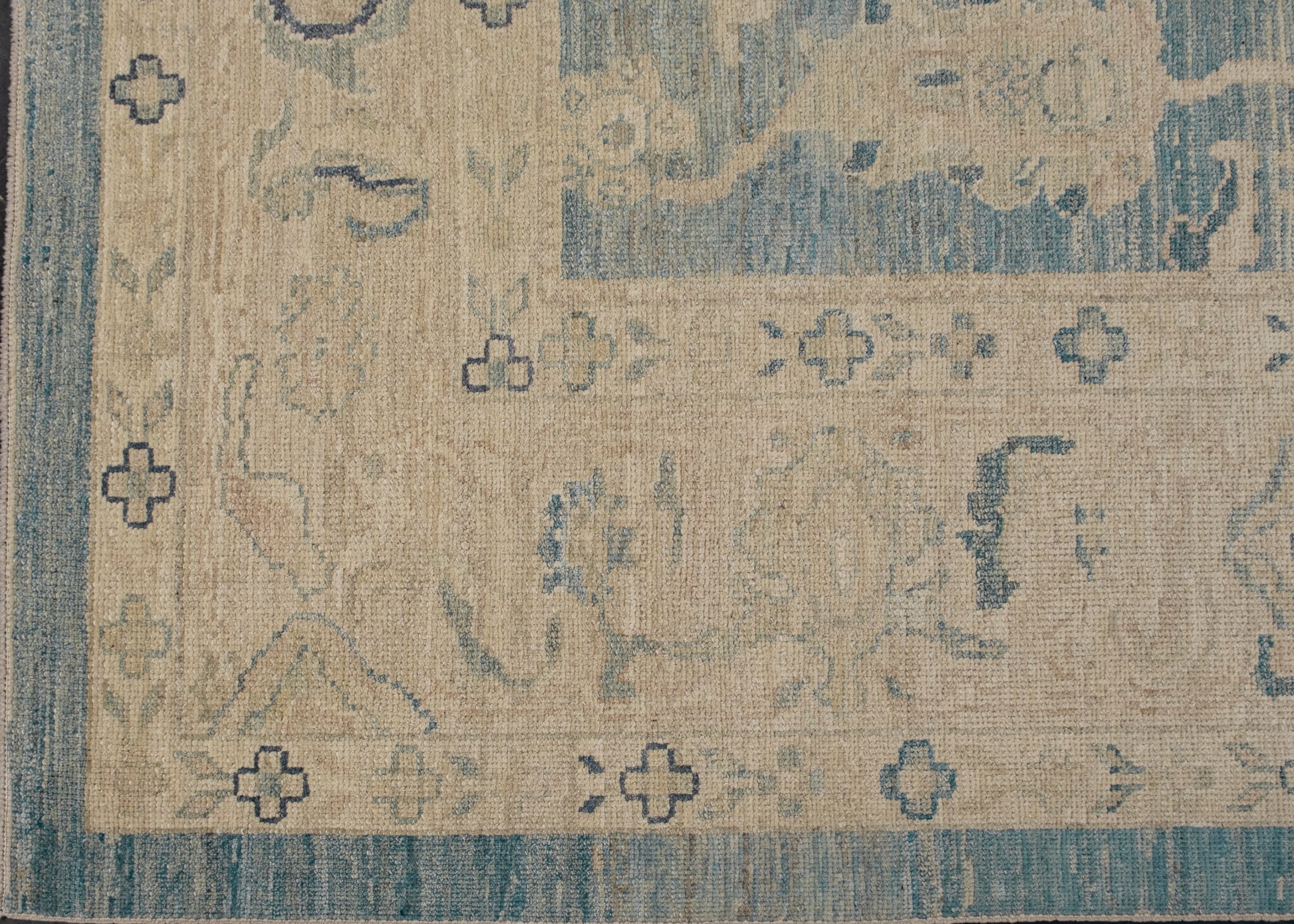 Turkish Oushak Rug 9'2" x 12'3" #15090
