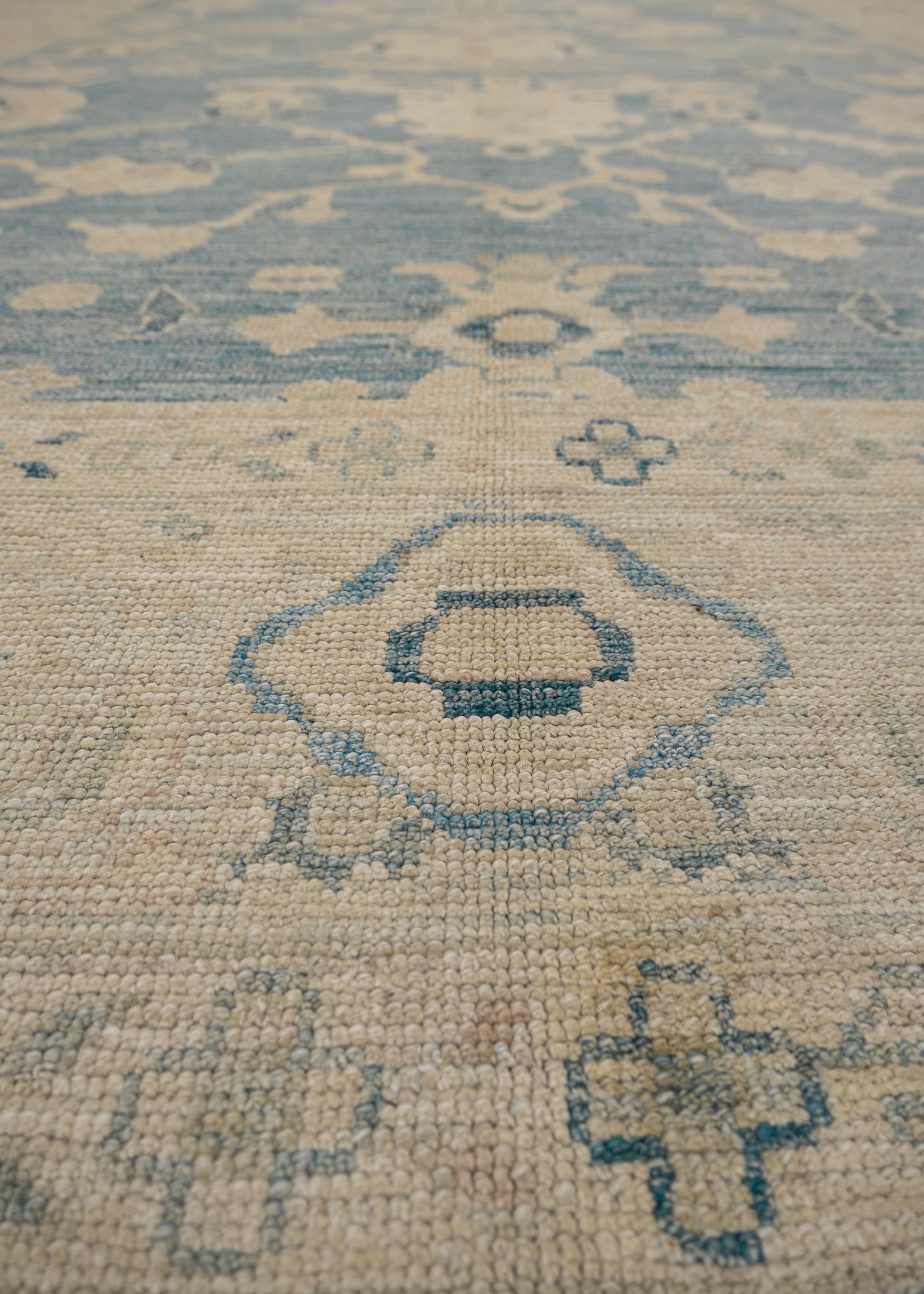 Turkish Oushak Rug 9'2" x 12'3" #15090