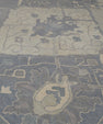 Turkish Oushak Rug 7'11" x 9'10" #12075