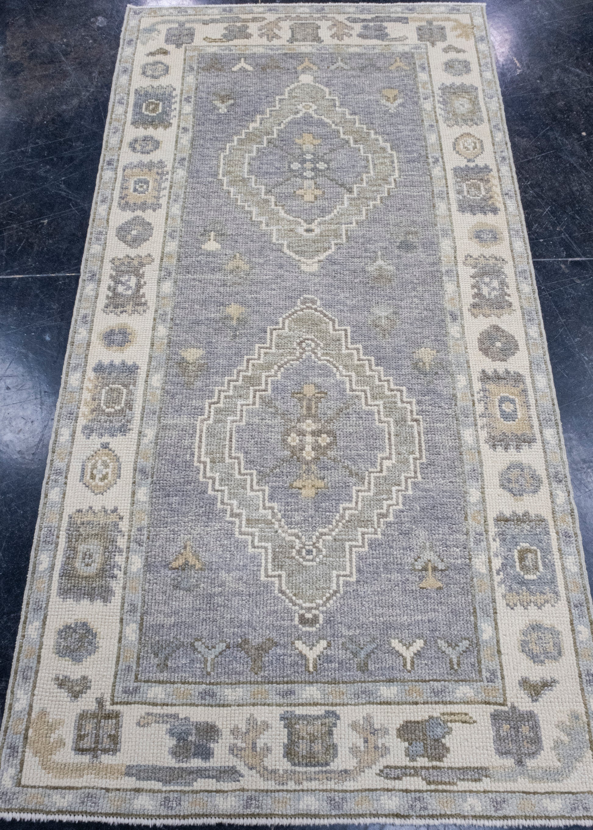 Turkish Oushak Rug 3' x 5'11" #16603